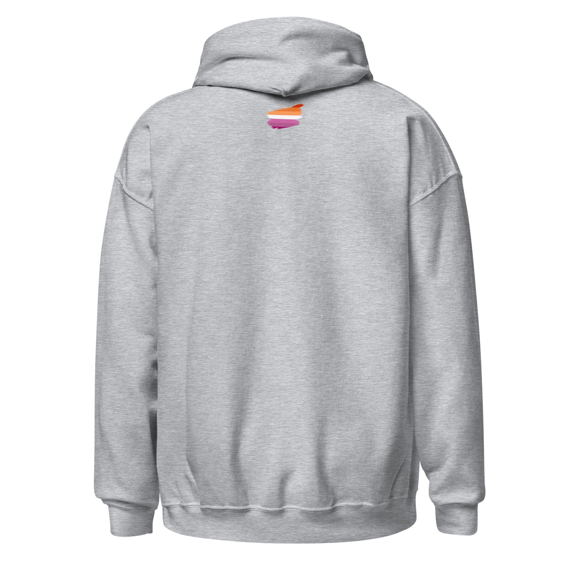 Unisex Hoodie Lesbian Grunge Flag