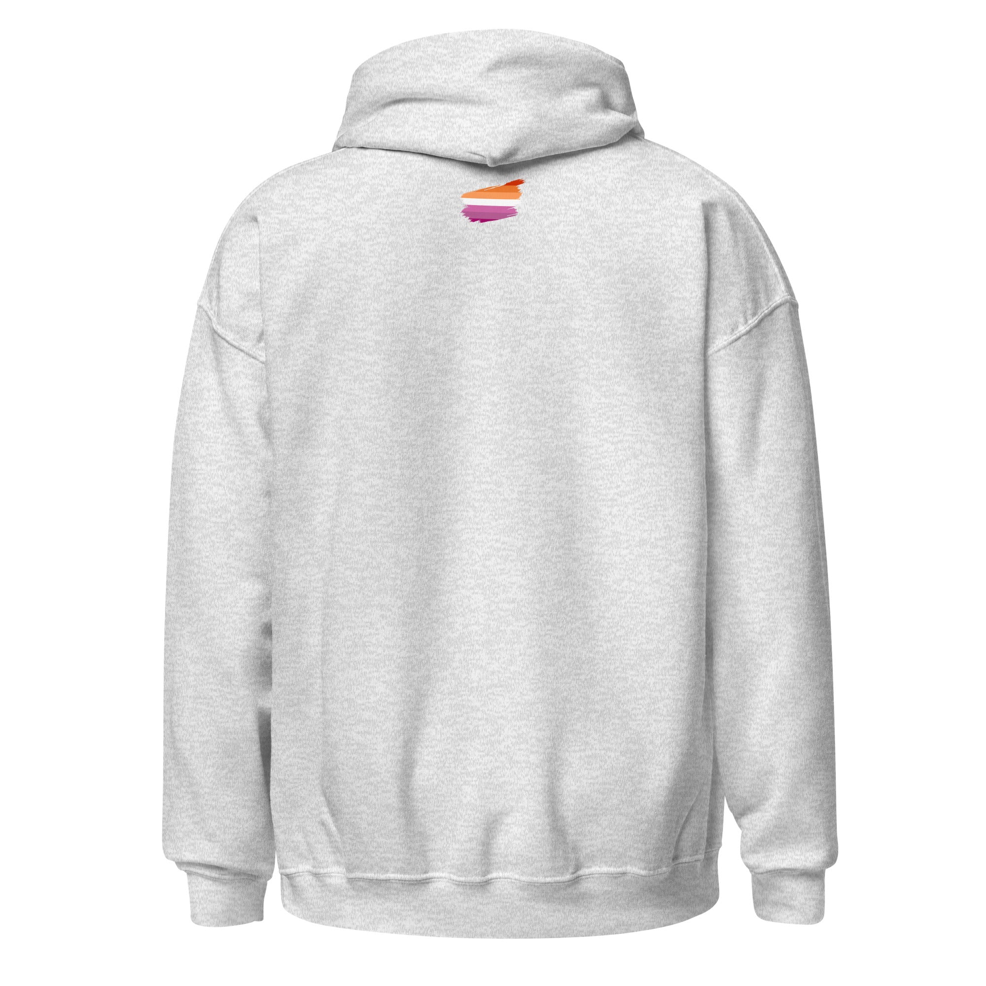 Unisex Hoodie Lesbian Grunge Flag
