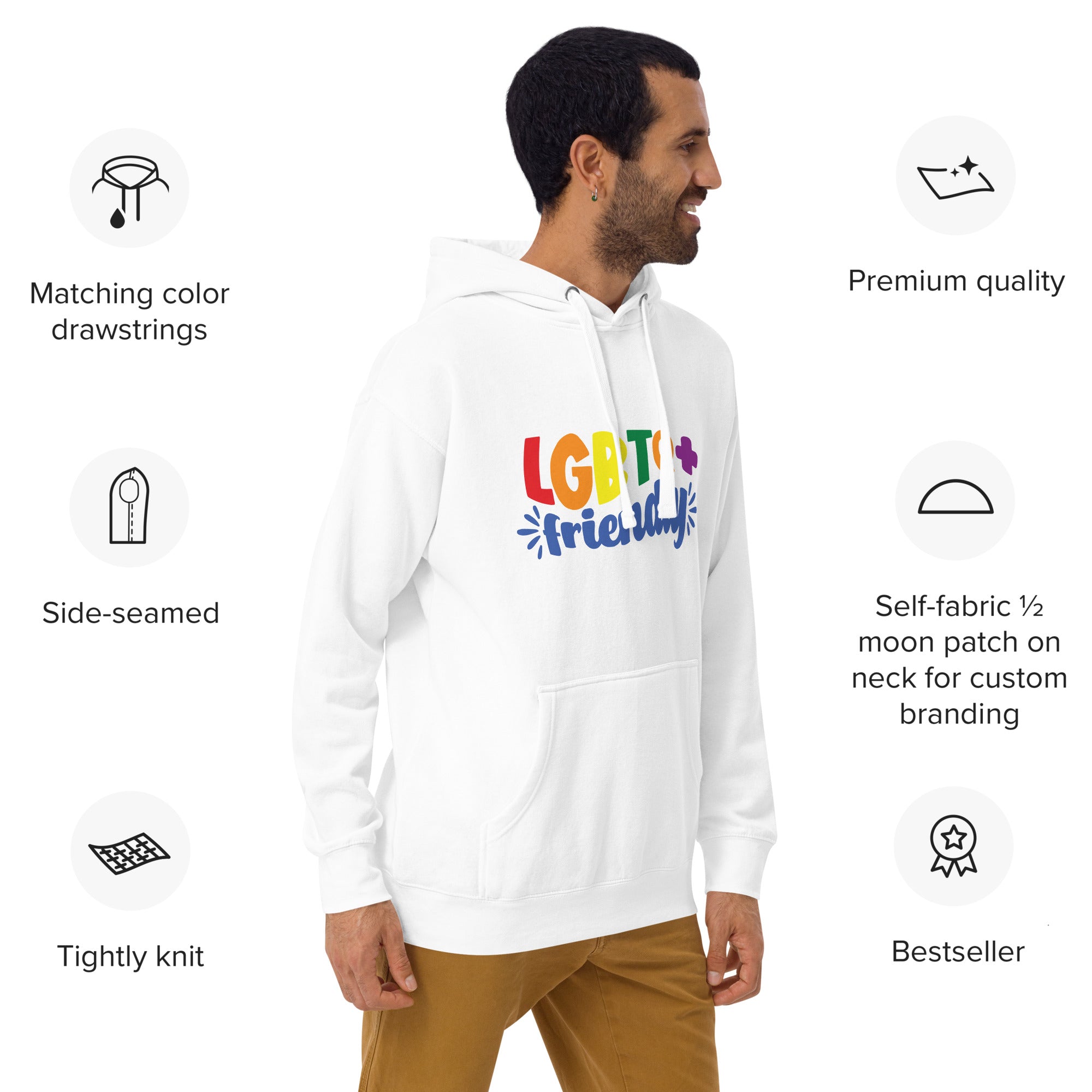 Unisex Hoodie LGBTQ+ friendly