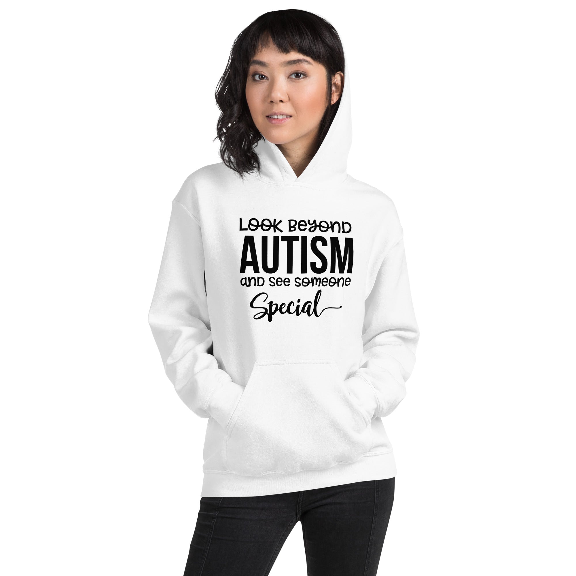 Unisex Hoodie Look Beyond Autism