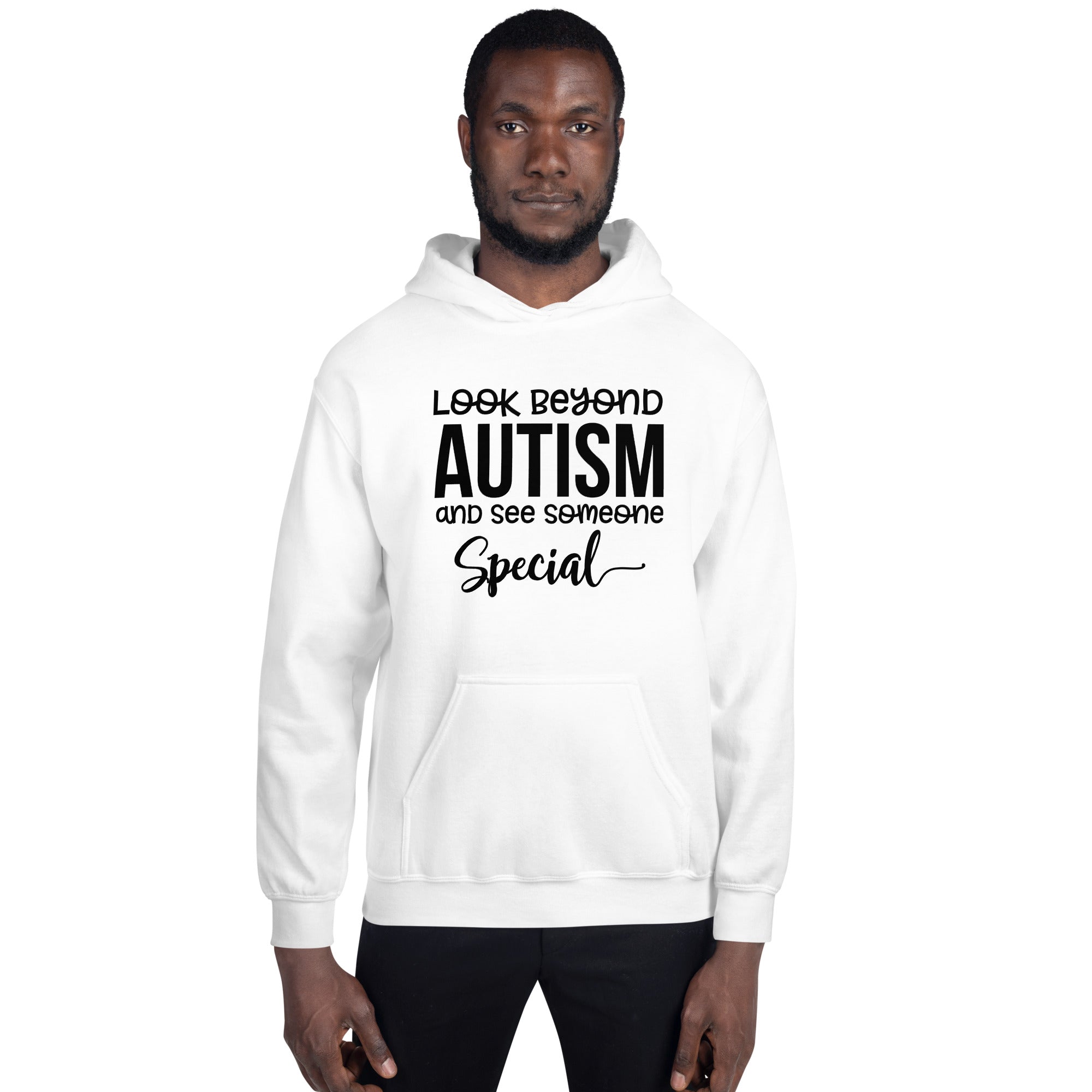Unisex Hoodie Look Beyond Autism