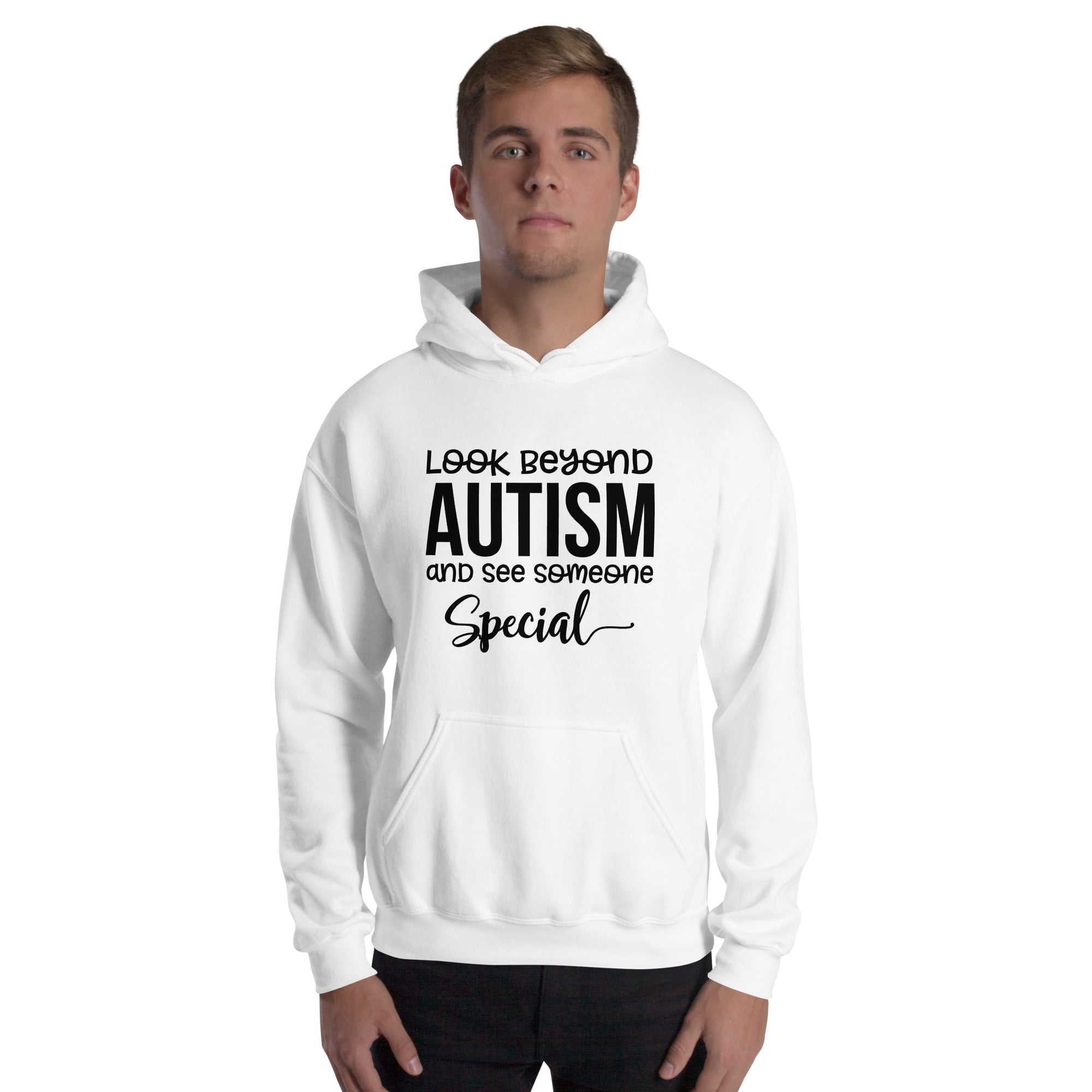 Unisex Hoodie Look Beyond Autism