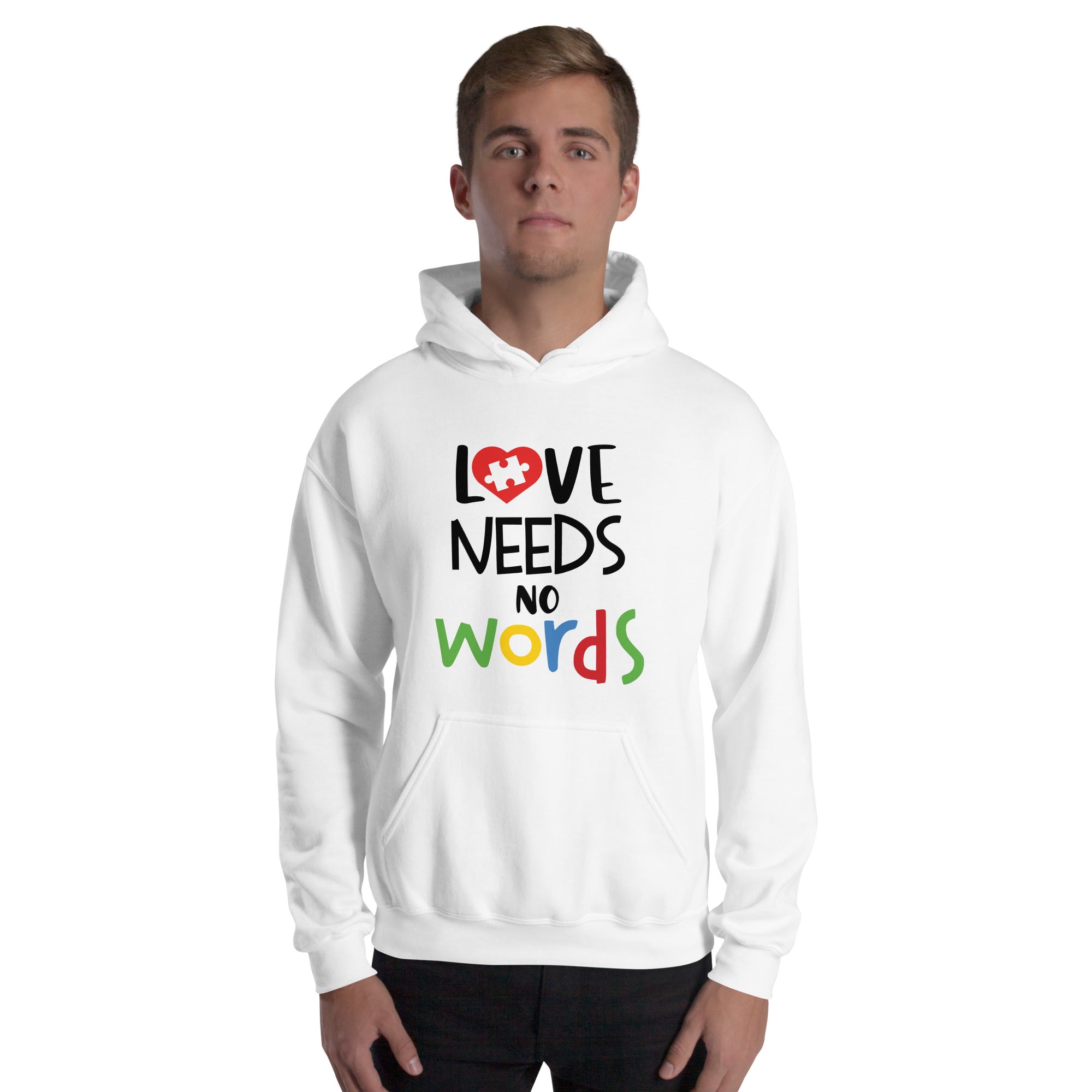 Unisex Hoodie Love needs no words