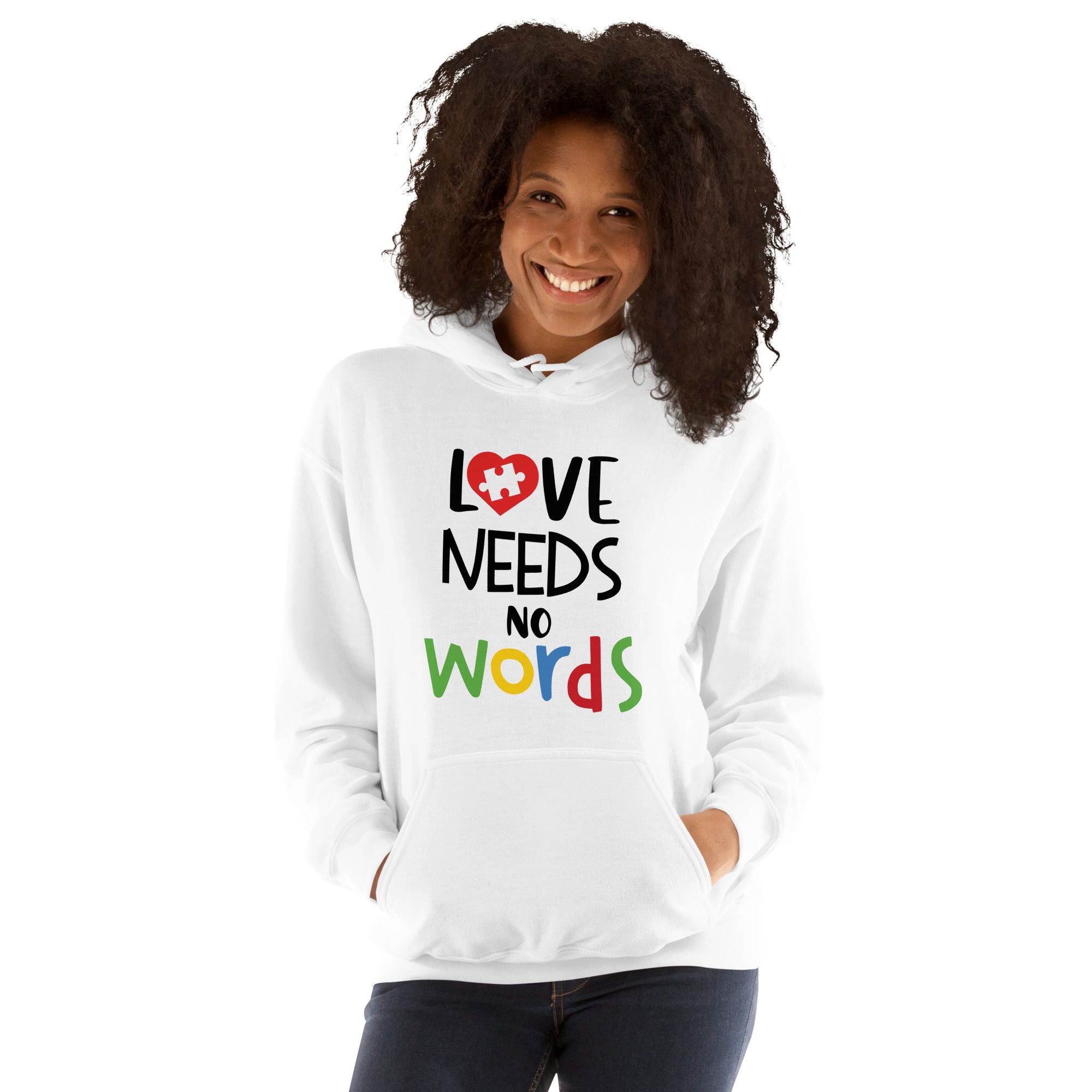 Unisex Hoodie Love needs no words
