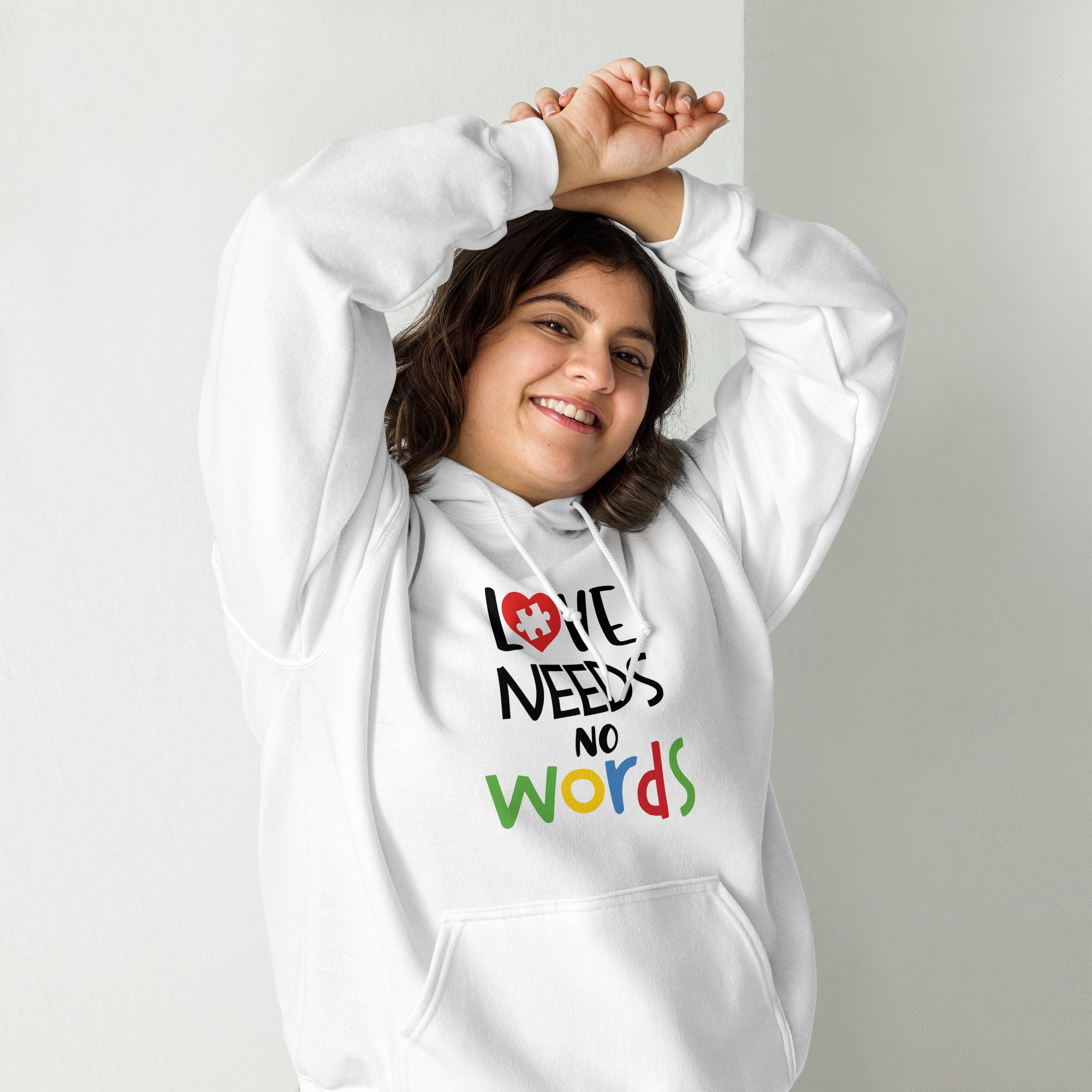 Unisex Hoodie Love needs no words