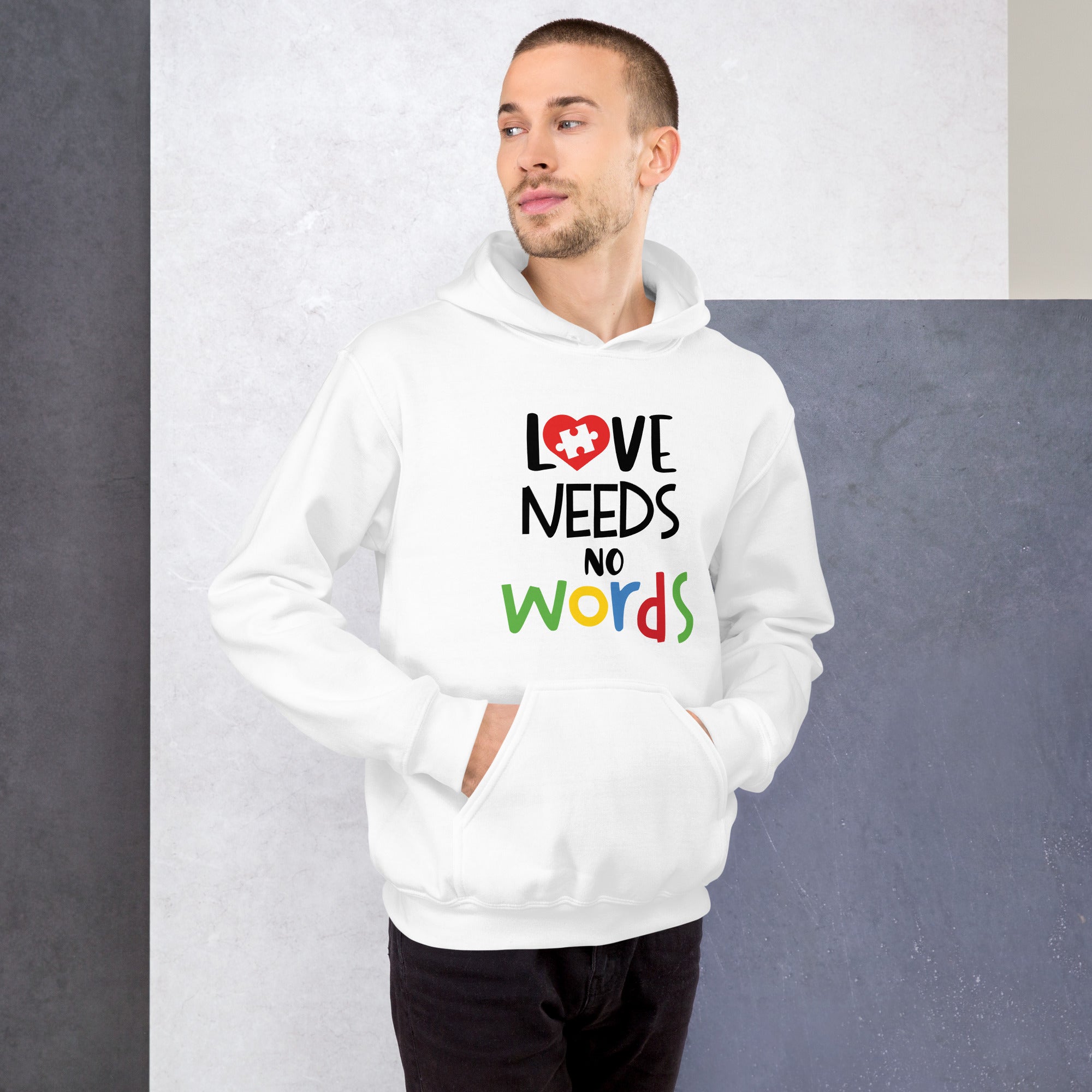 Unisex Hoodie Love needs no words