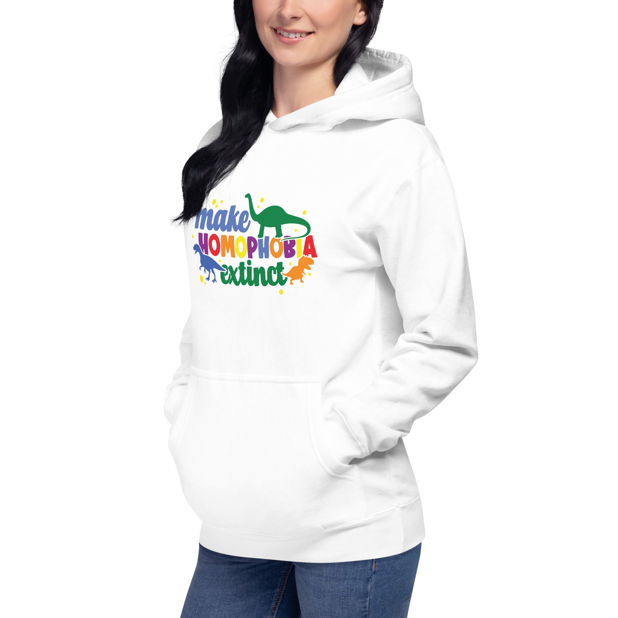 Unisex Hoodie Make homophobia extinct