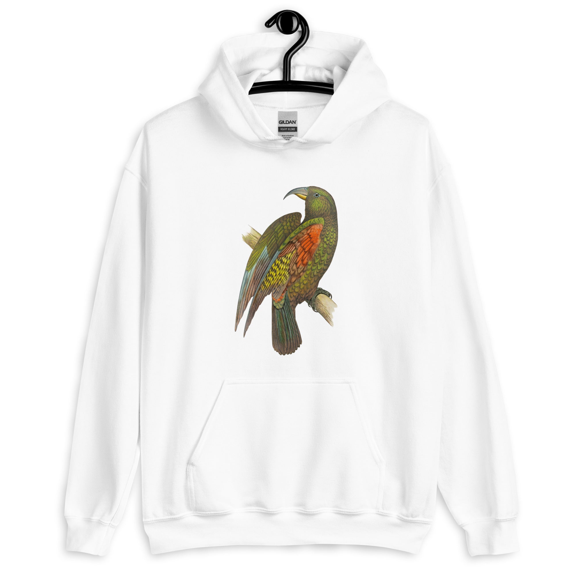 Unisex Hoodie Mountain Parrot of New Zealand