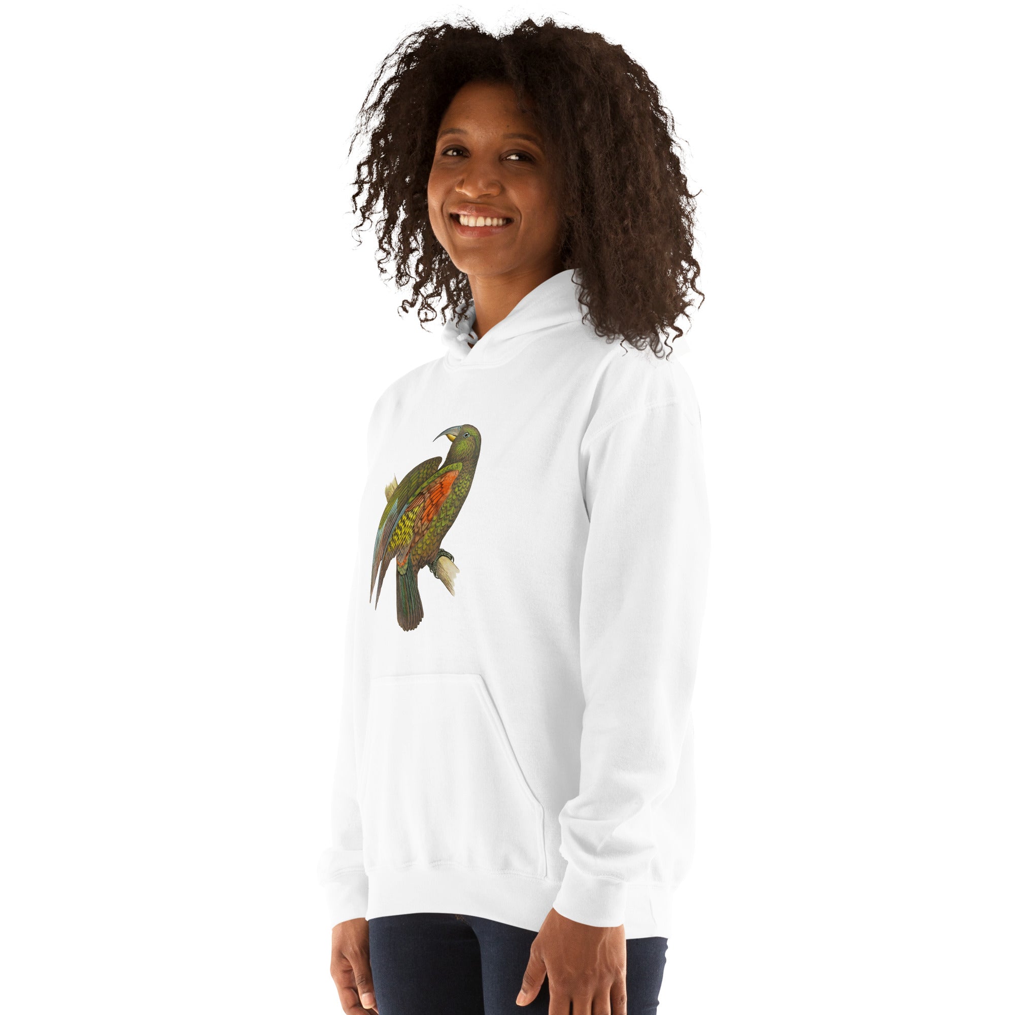 Unisex Hoodie Mountain Parrot of New Zealand