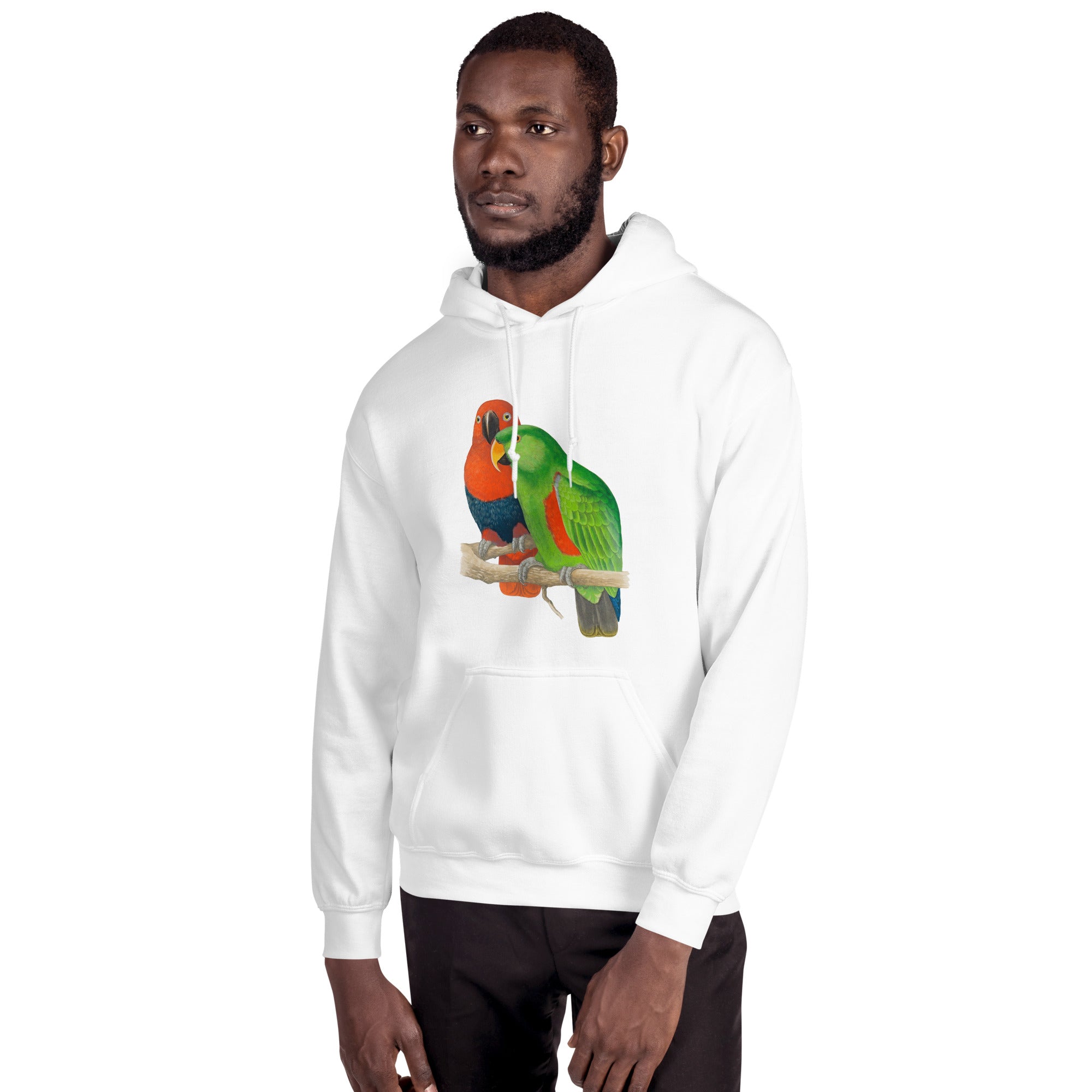 Unisex Hoodie New Guinea Eclectus Parrot