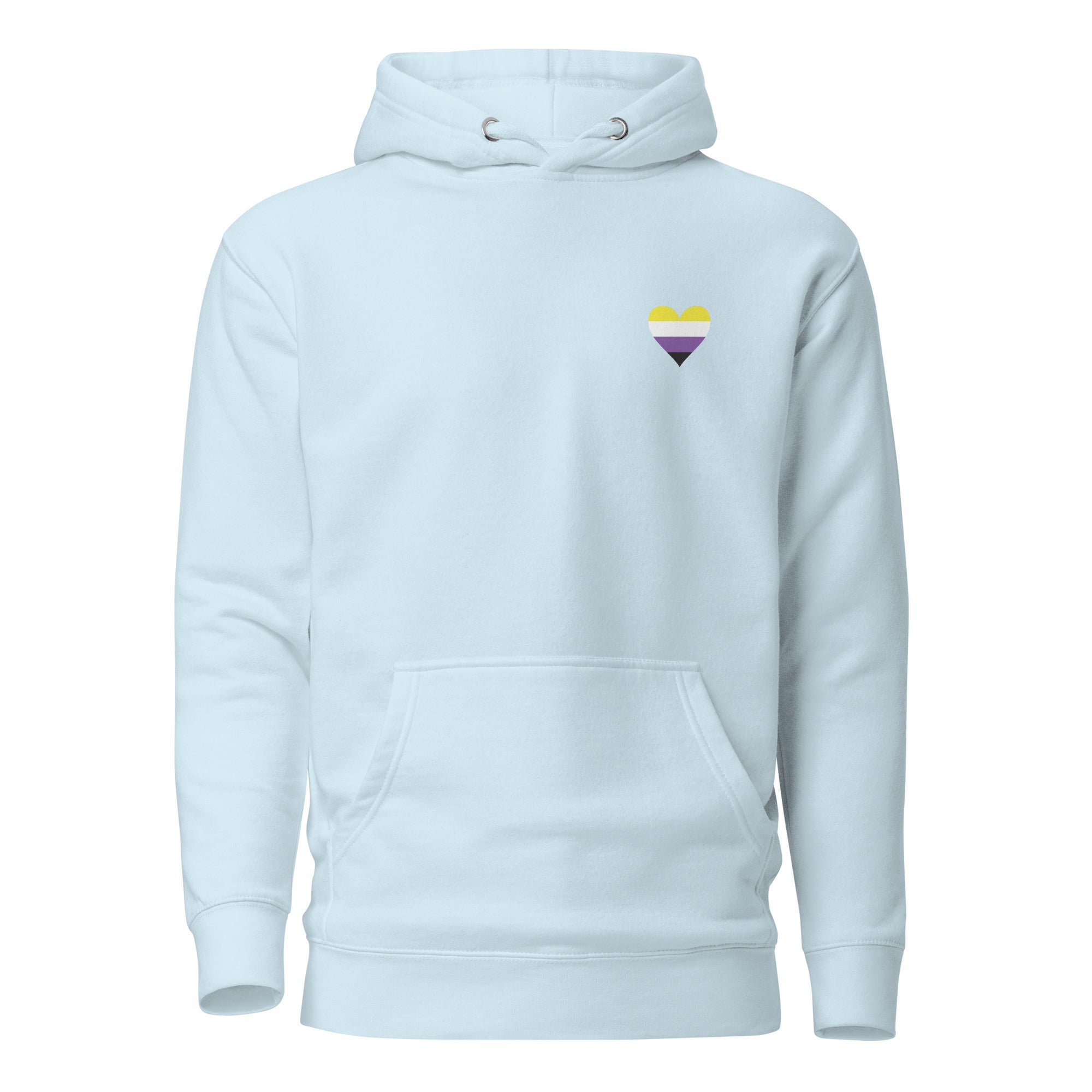 Unisex Hoodie Nonbinary Heart