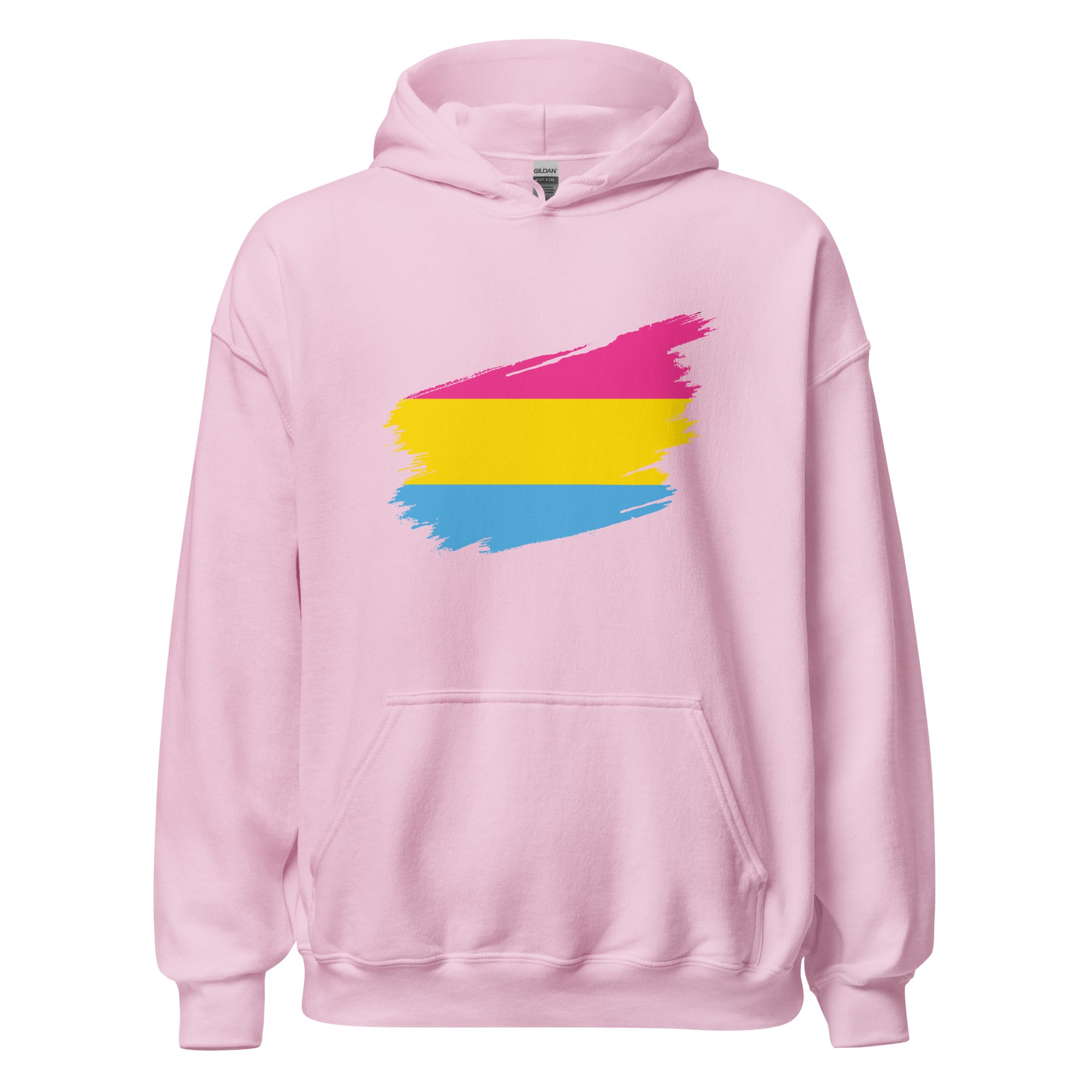 Unisex Hoodie Pansexual Grunge Flag
