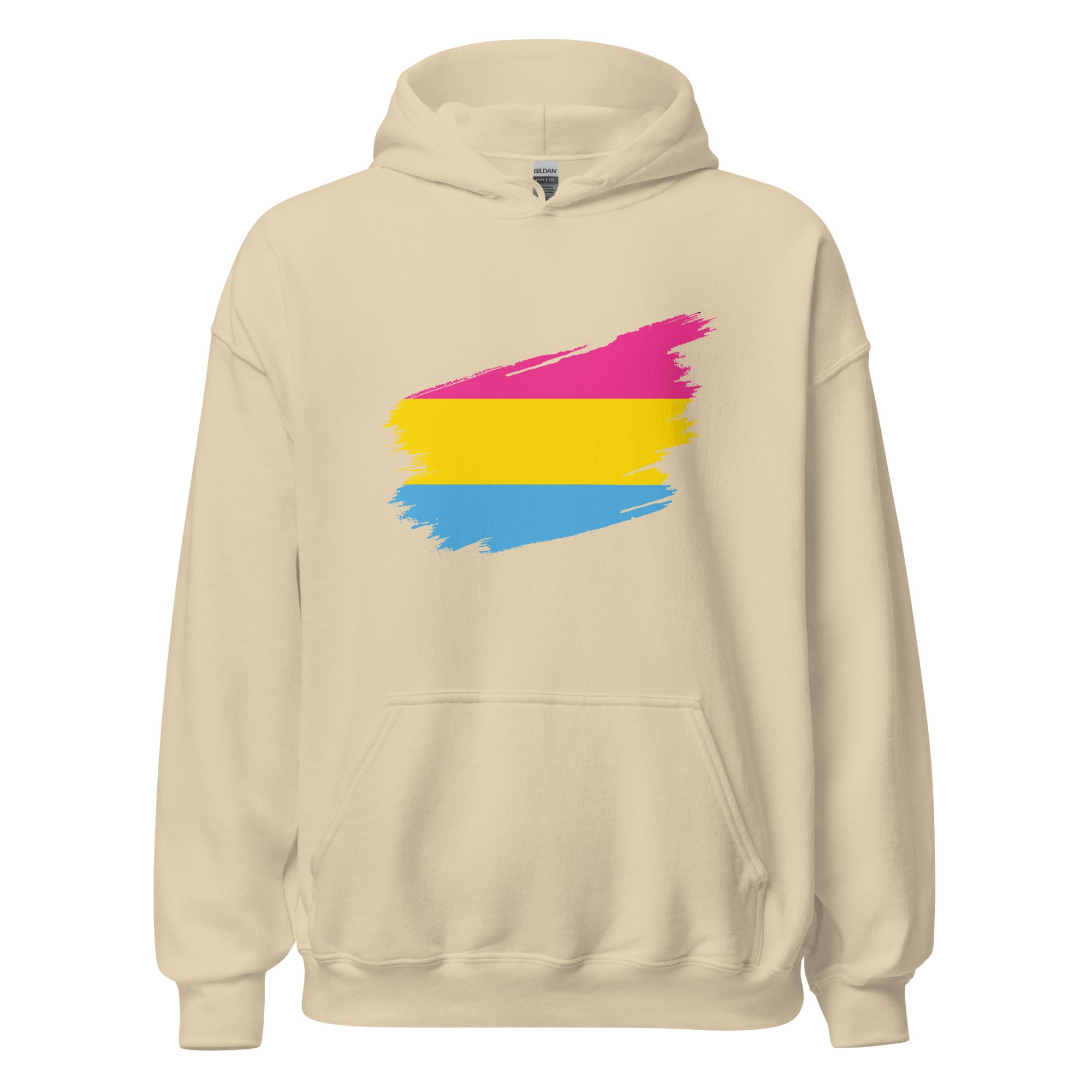 Unisex Hoodie Pansexual Grunge Flag