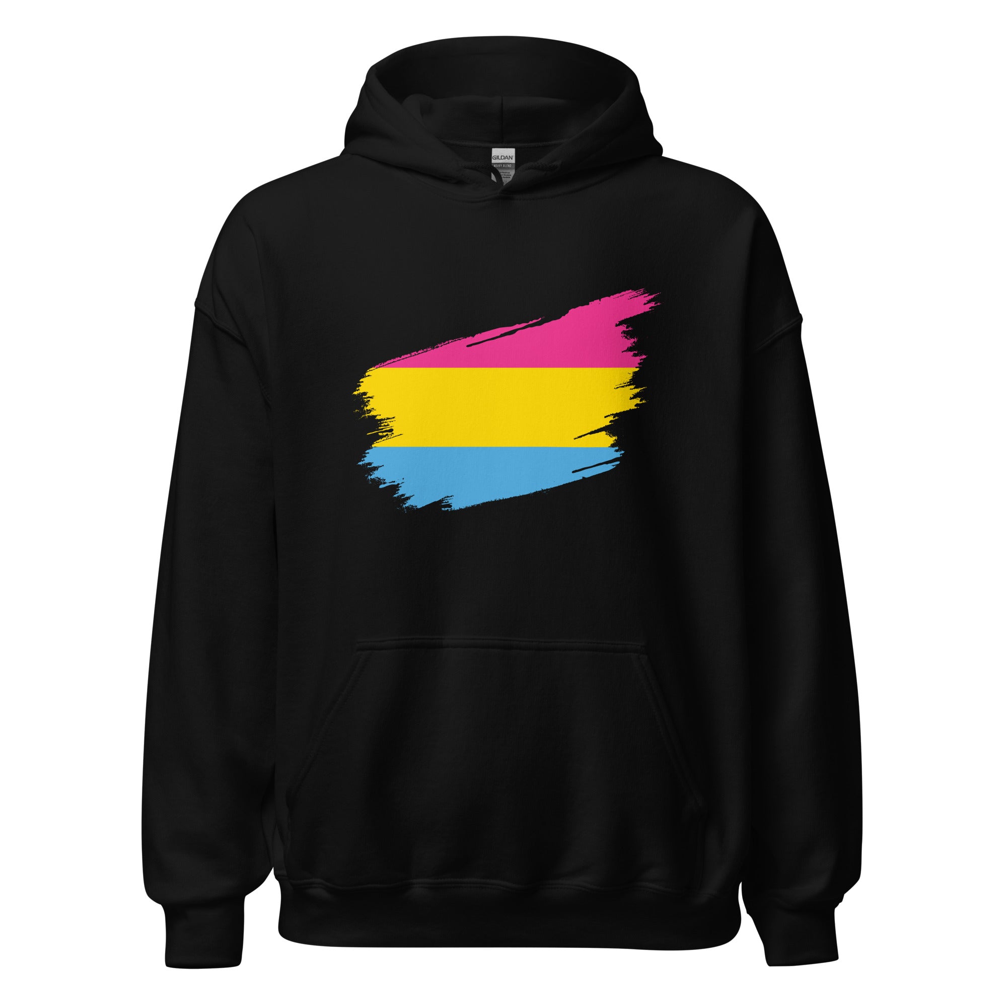 Unisex Hoodie Pansexual Grunge Flag
