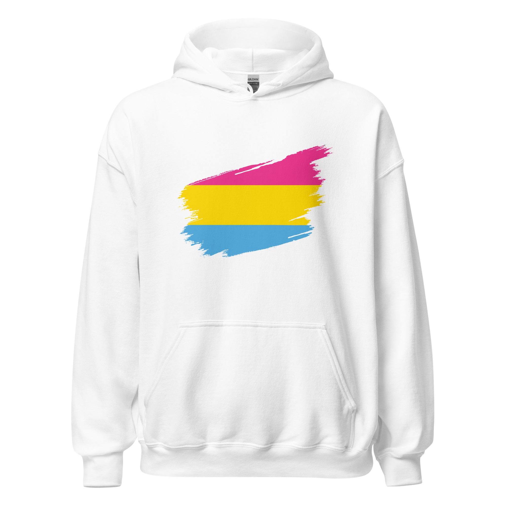 Unisex Hoodie Pansexual Grunge Flag