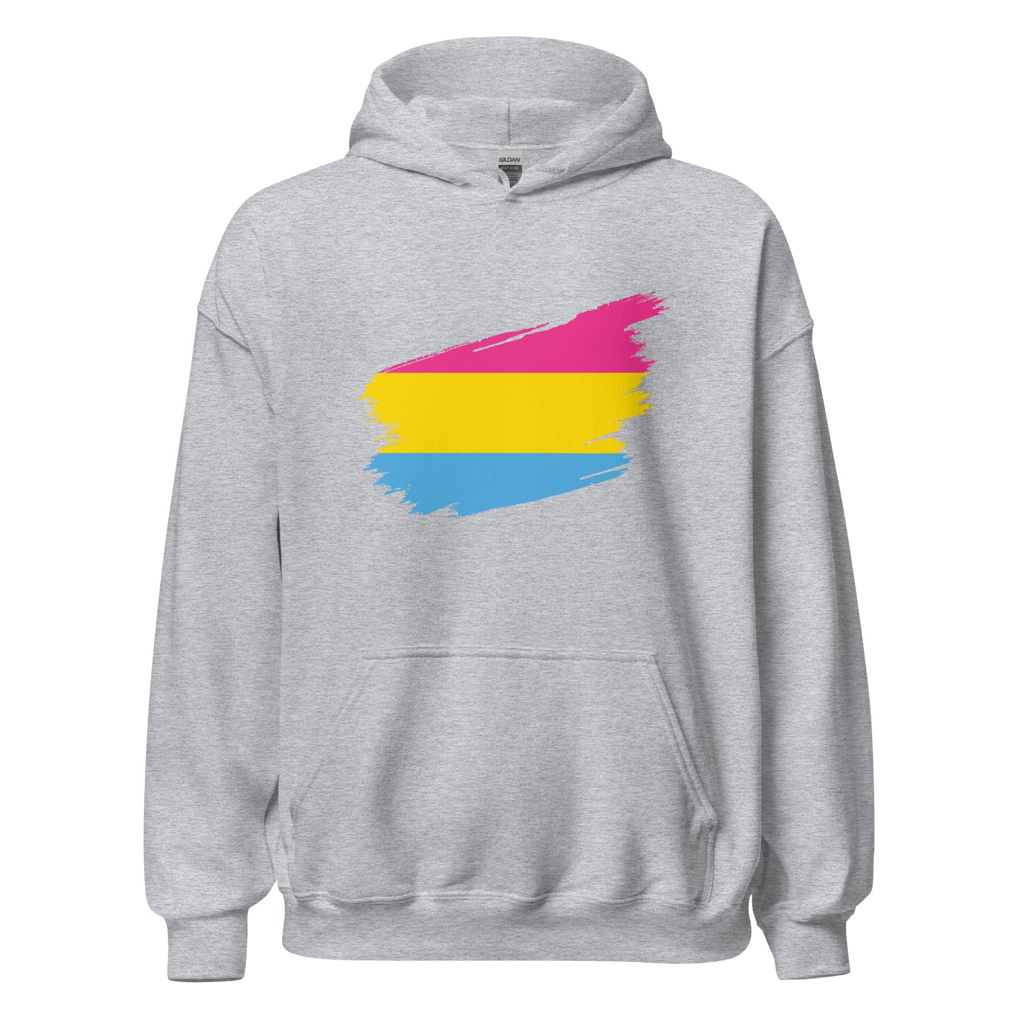Unisex Hoodie Pansexual Grunge Flag
