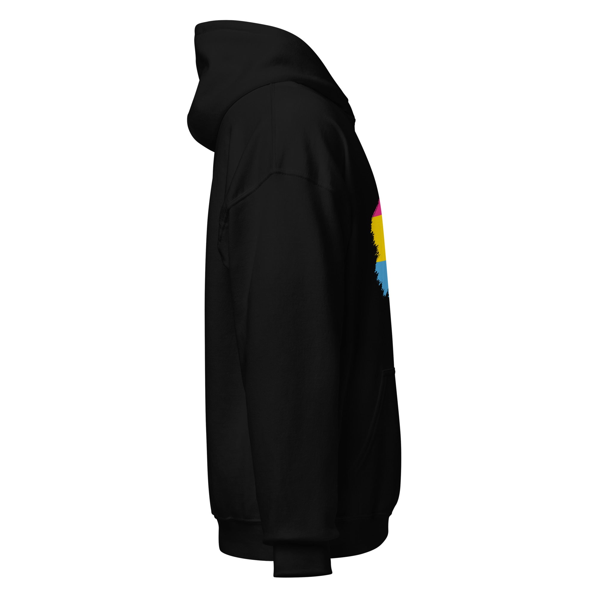 Unisex Hoodie Pansexual Grunge Flag