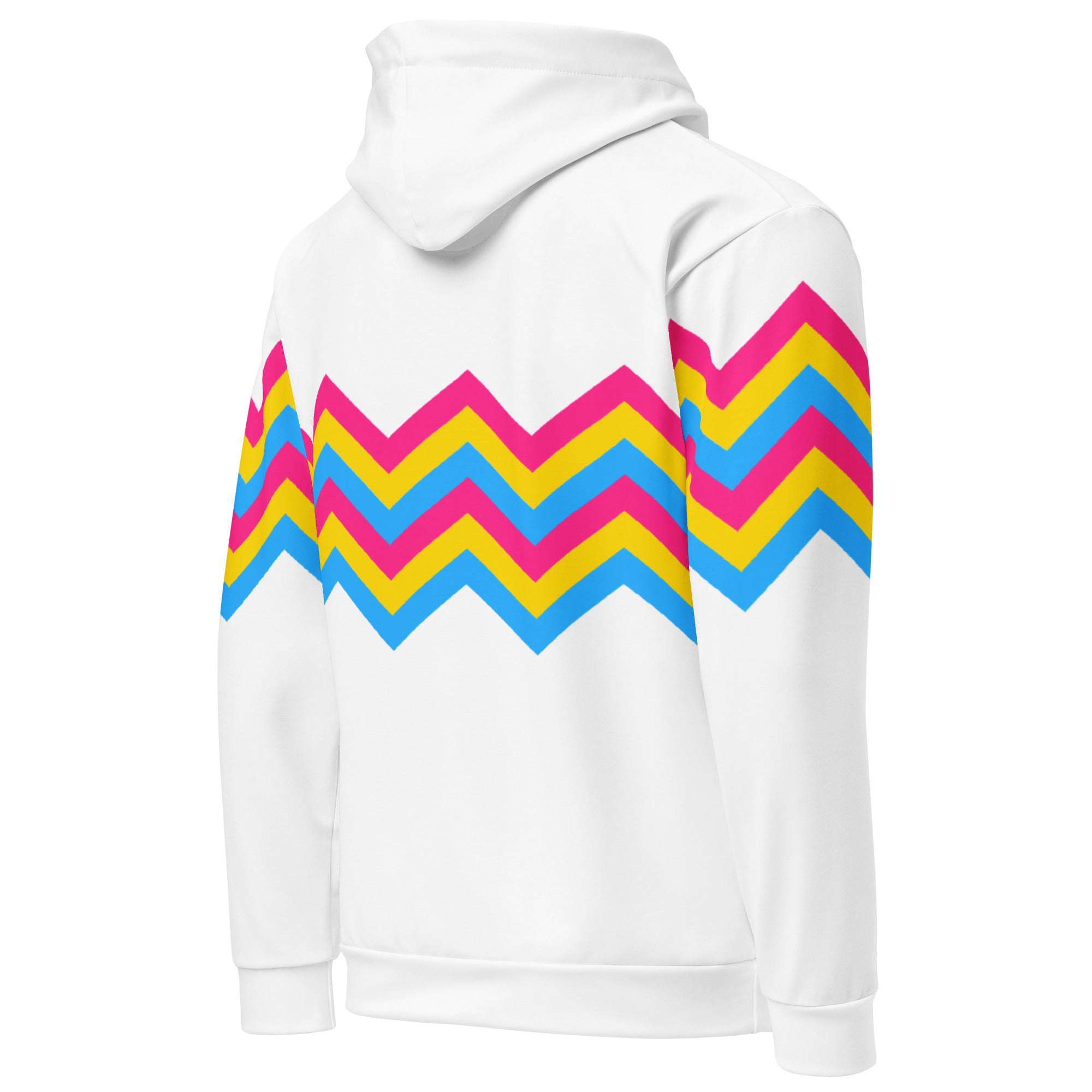 Unisex Hoodie Pansexual Zigzag Pattern