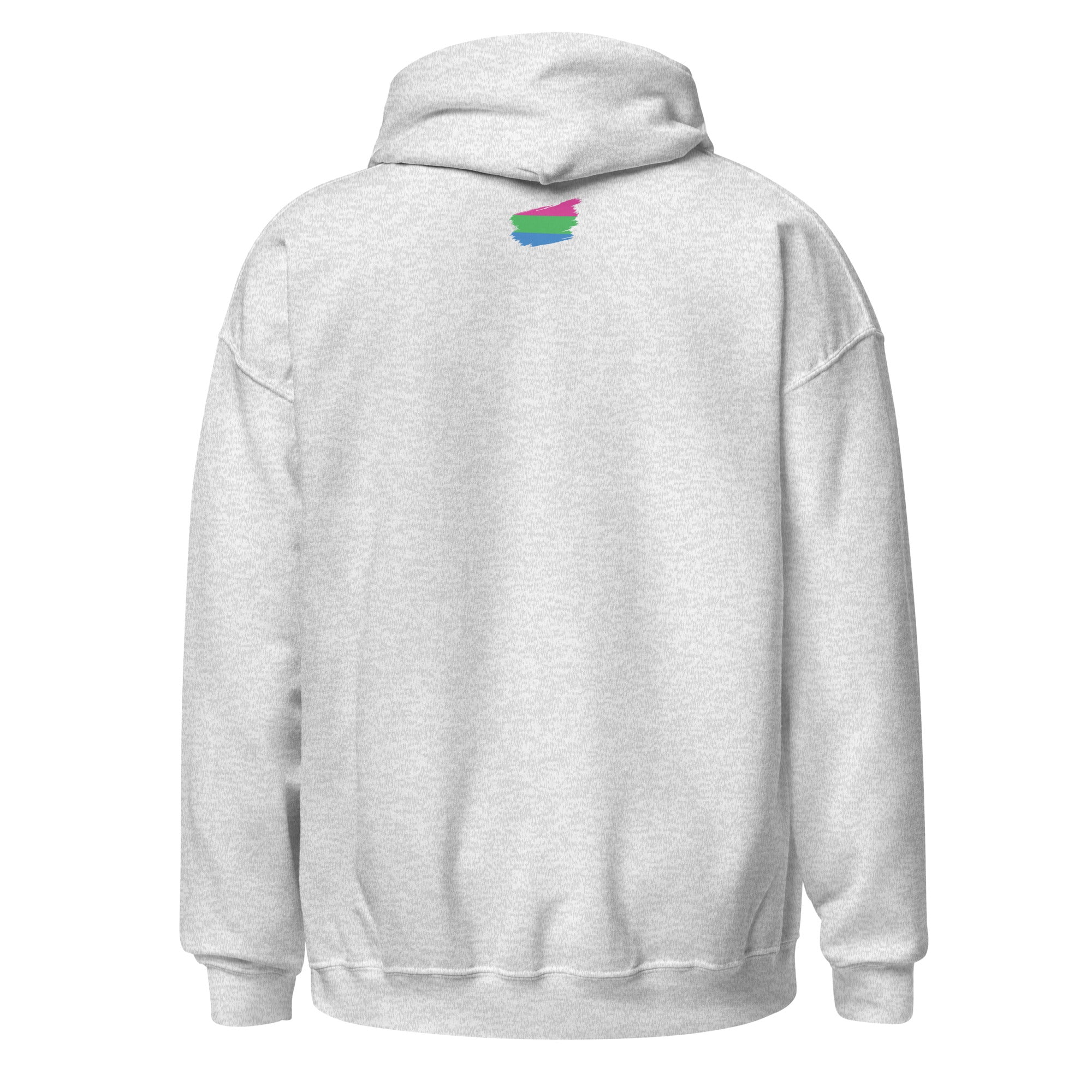 Unisex Hoodie Polysexual Grunge Flag