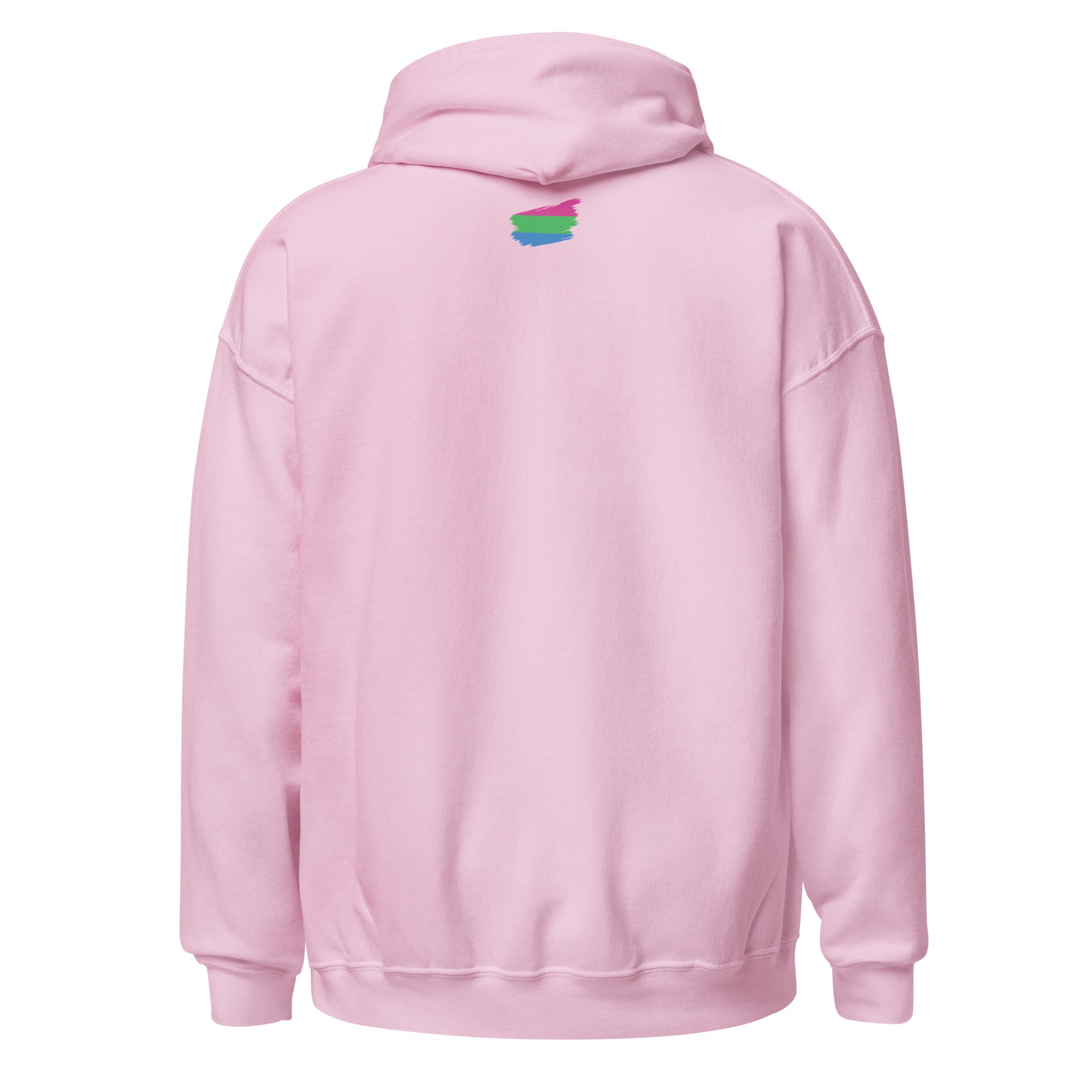 Unisex Hoodie Polysexual Grunge Flag