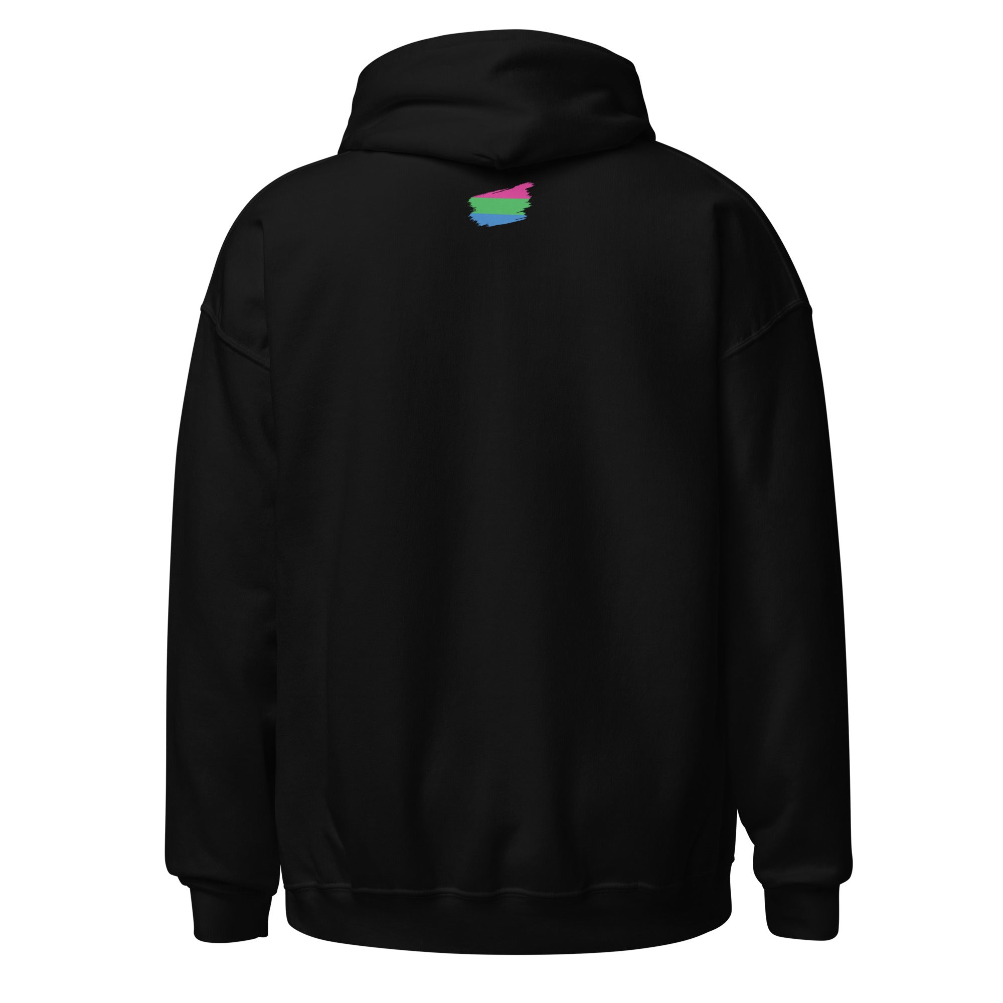 Unisex Hoodie Polysexual Grunge Flag