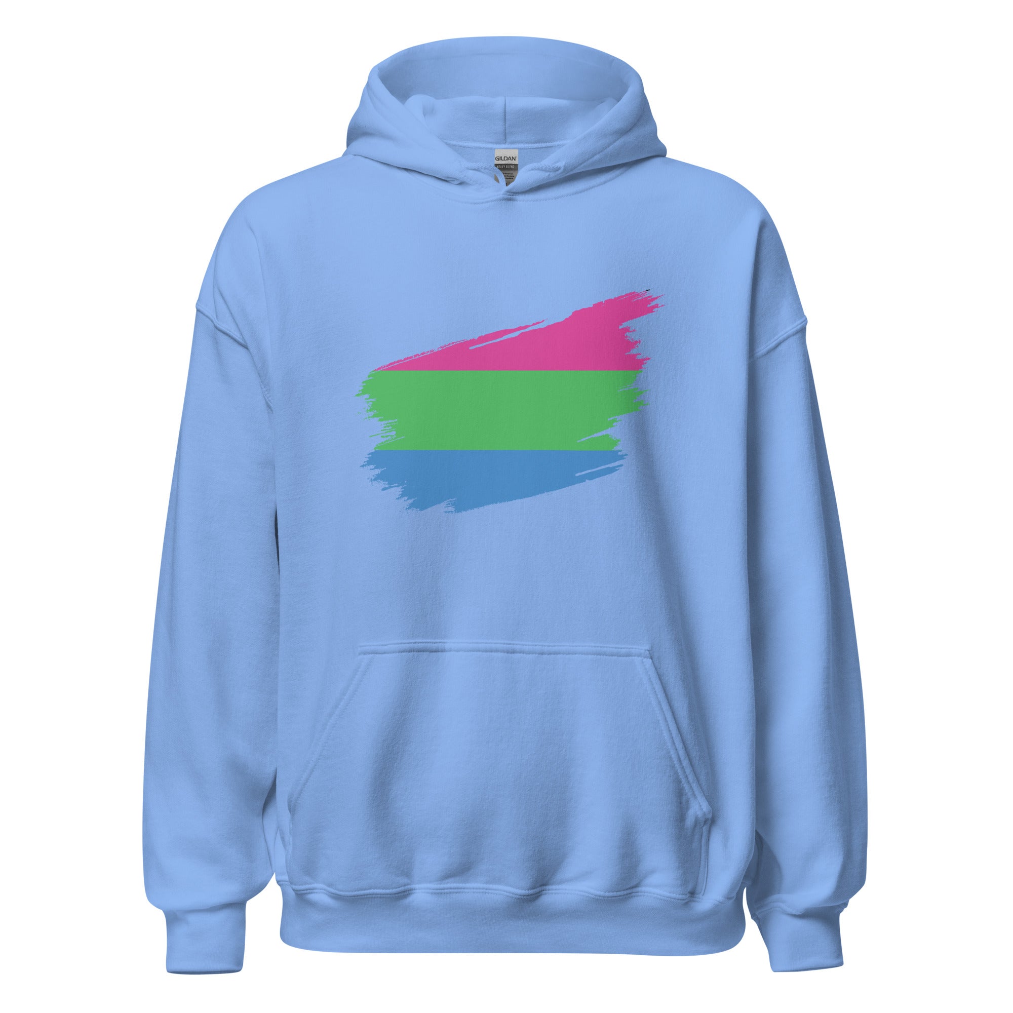 Unisex Hoodie Polysexual Grunge Flag