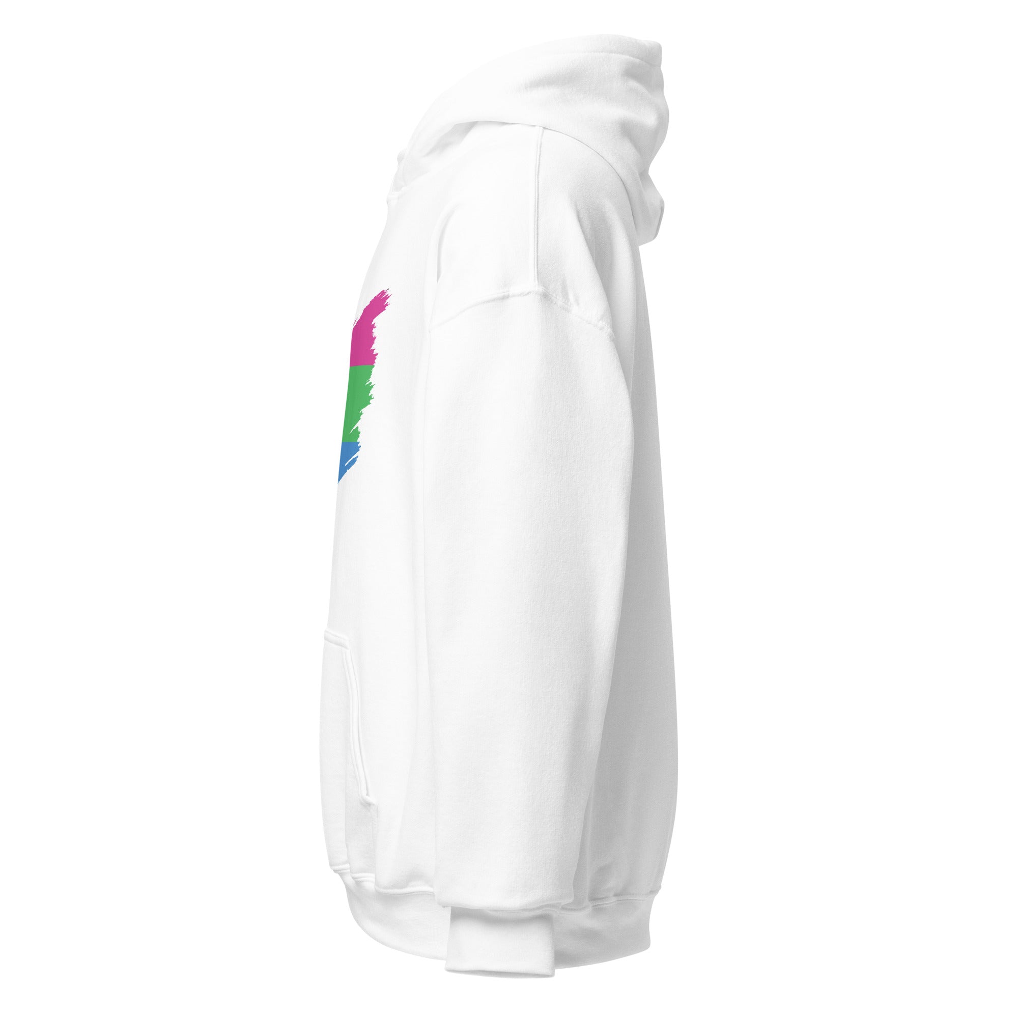 Unisex Hoodie Polysexual Grunge Flag