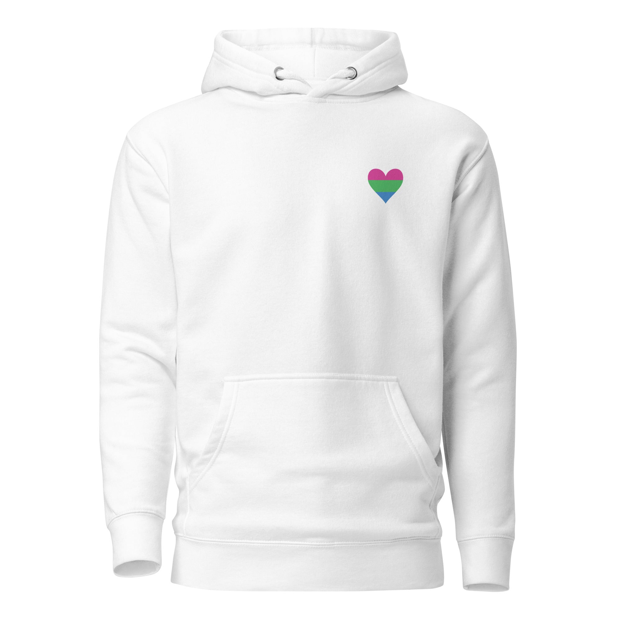 Unisex Hoodie Polysexual Heart