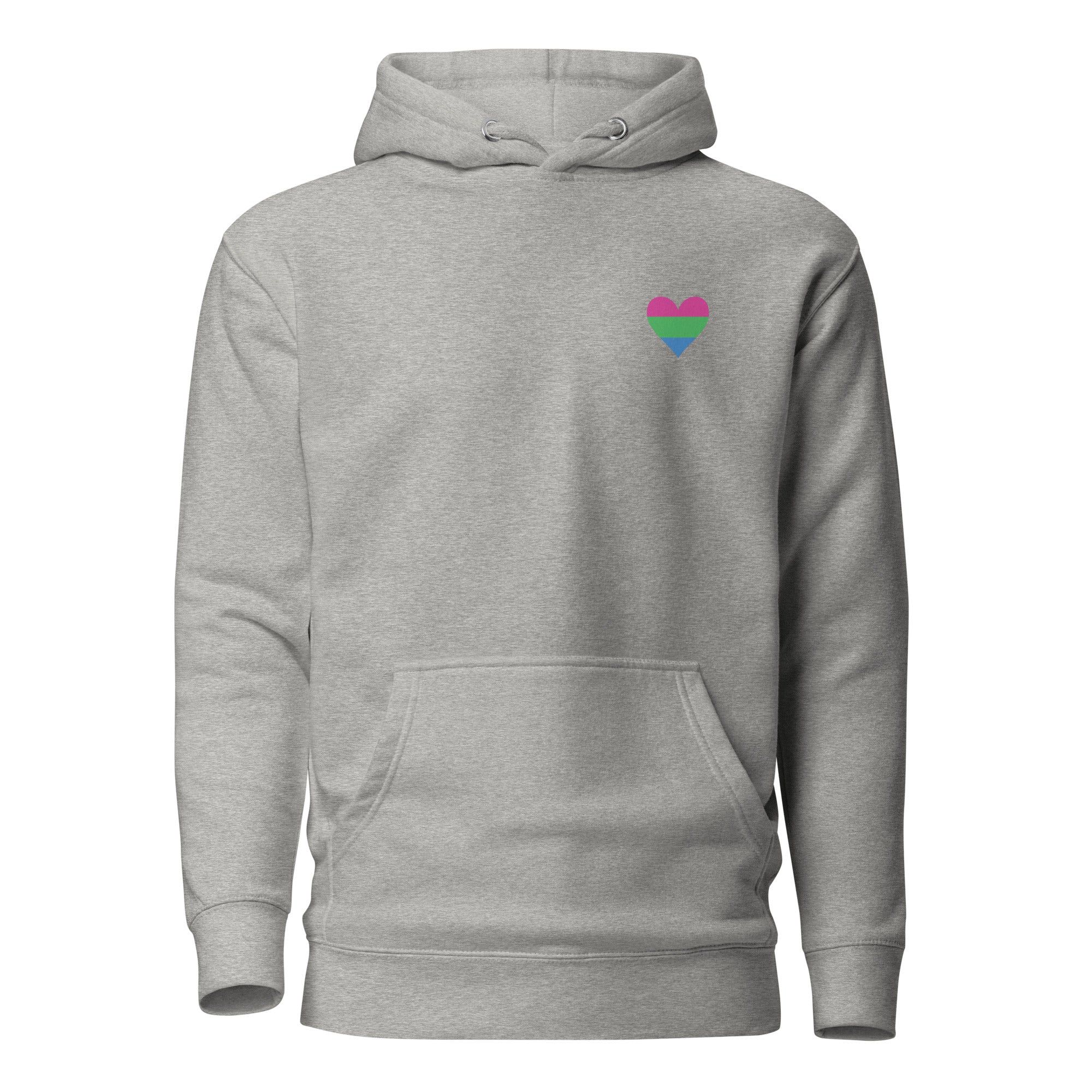 Unisex Hoodie Polysexual Heart