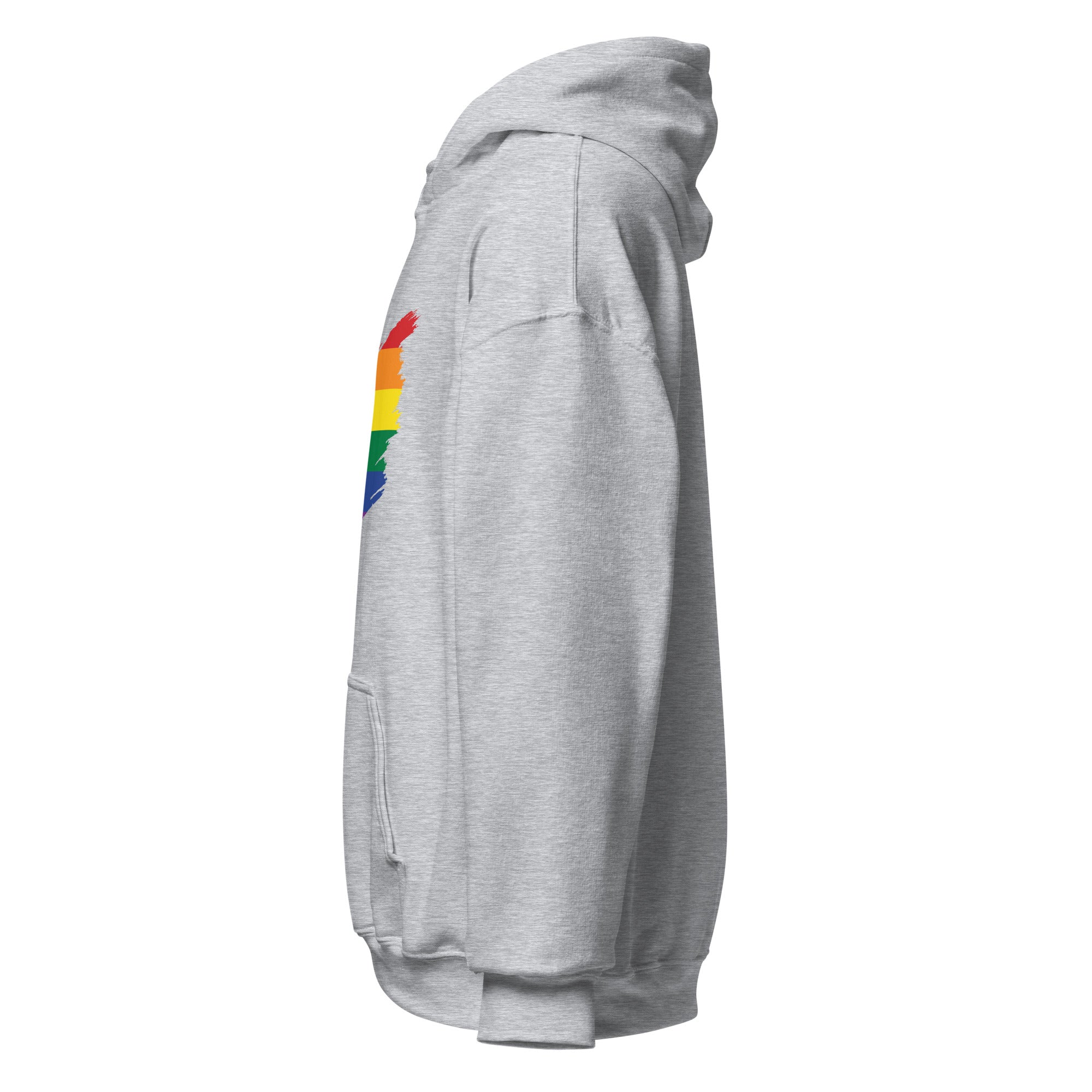 Unisex Hoodie Pride Rainbow Grunge Flag