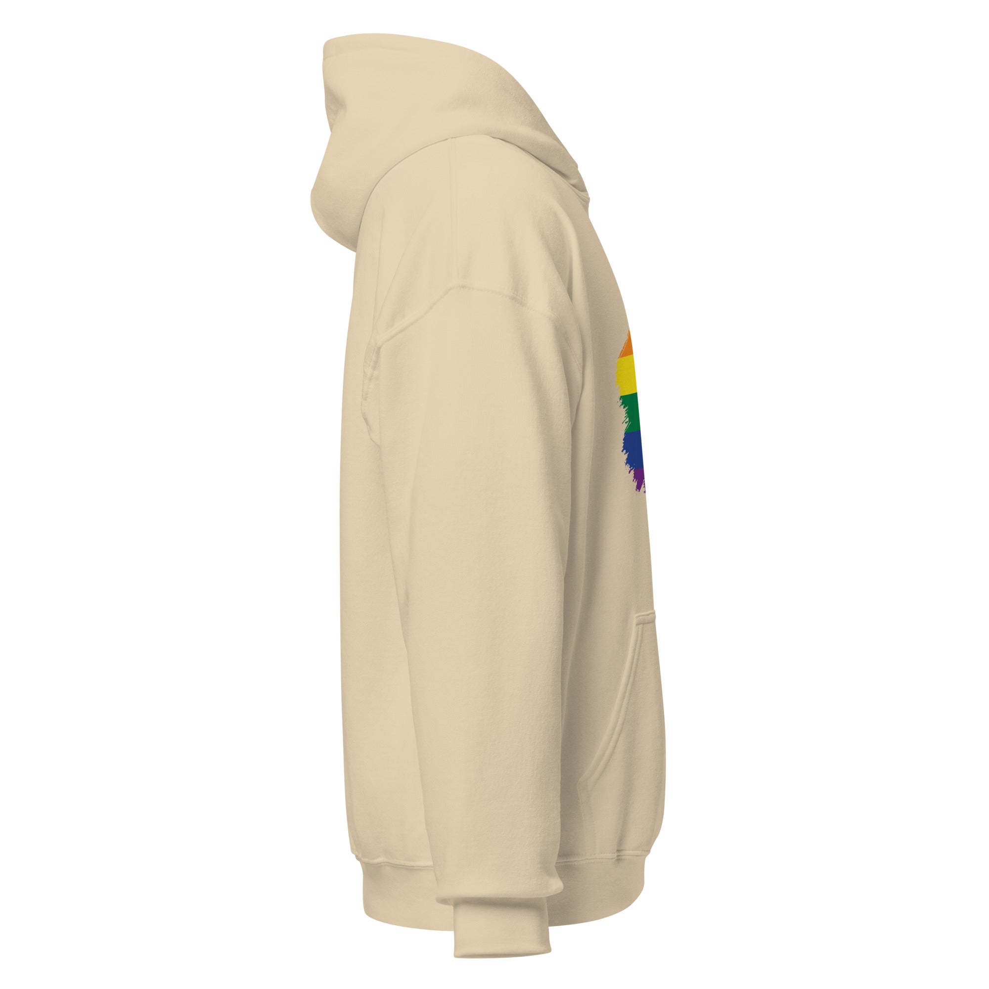 Unisex Hoodie Pride Rainbow Grunge Flag