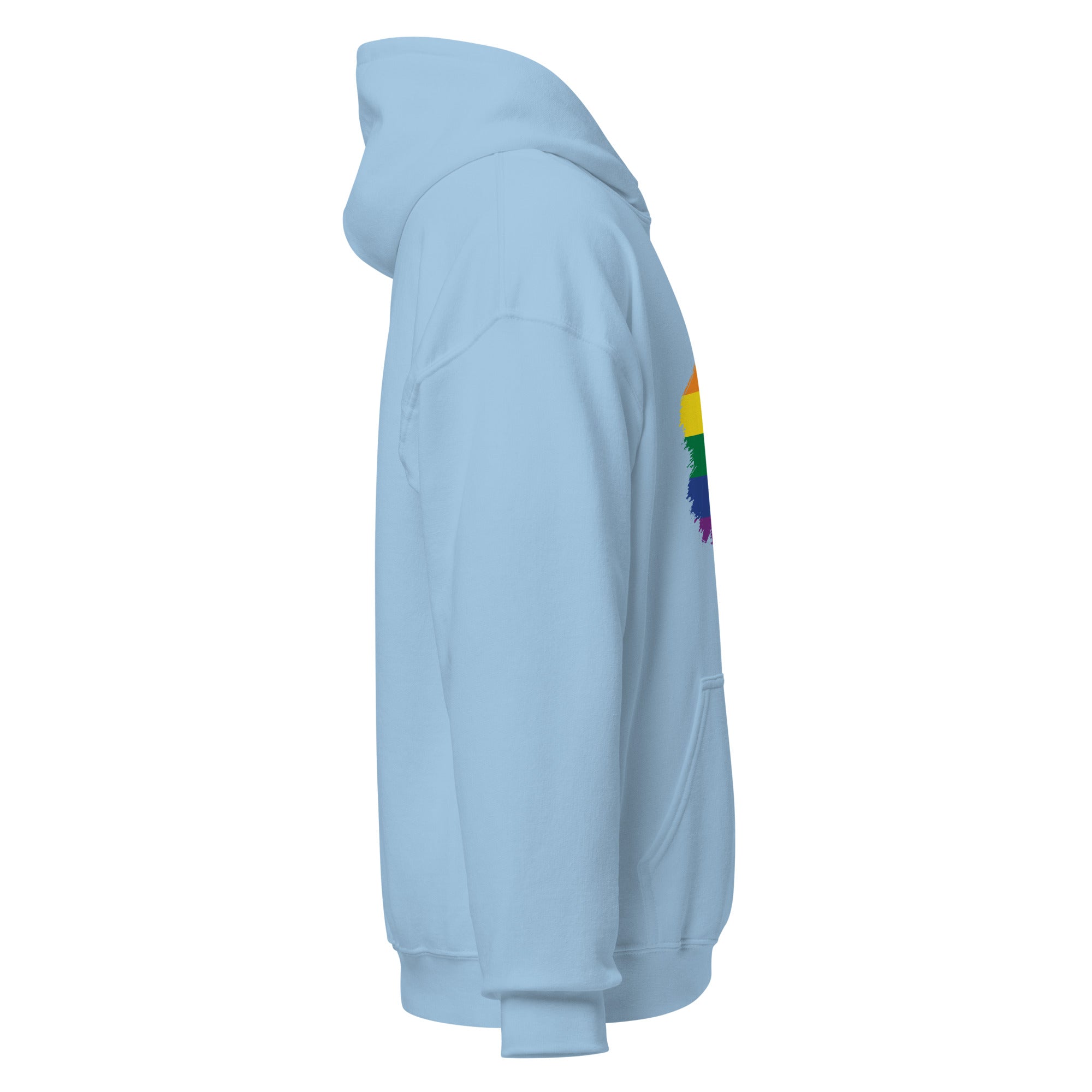 Unisex Hoodie Pride Rainbow Grunge Flag