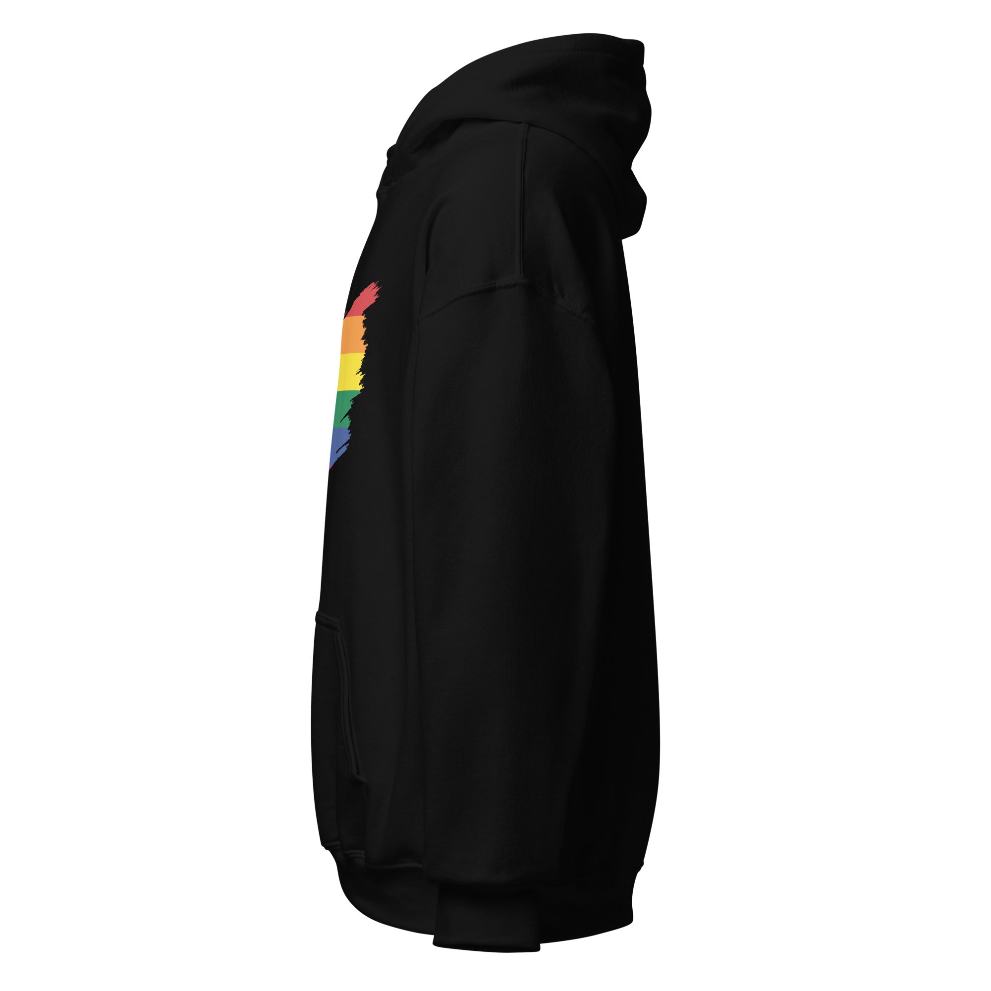 Unisex Hoodie Pride Rainbow Grunge Flag
