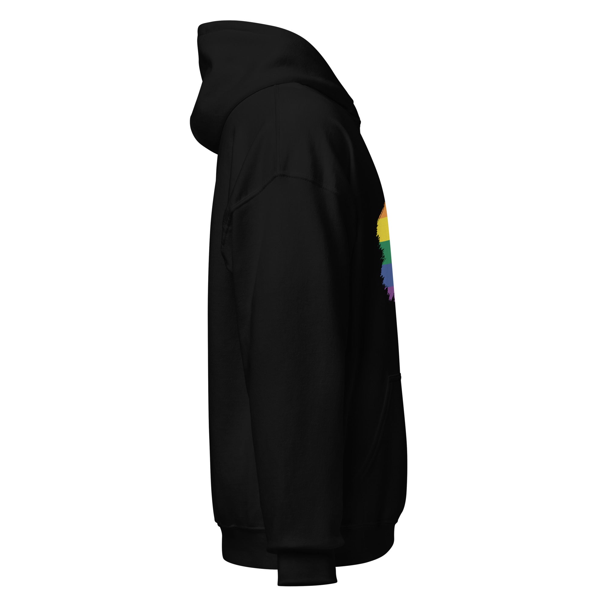 Unisex Hoodie Pride Rainbow Grunge Flag