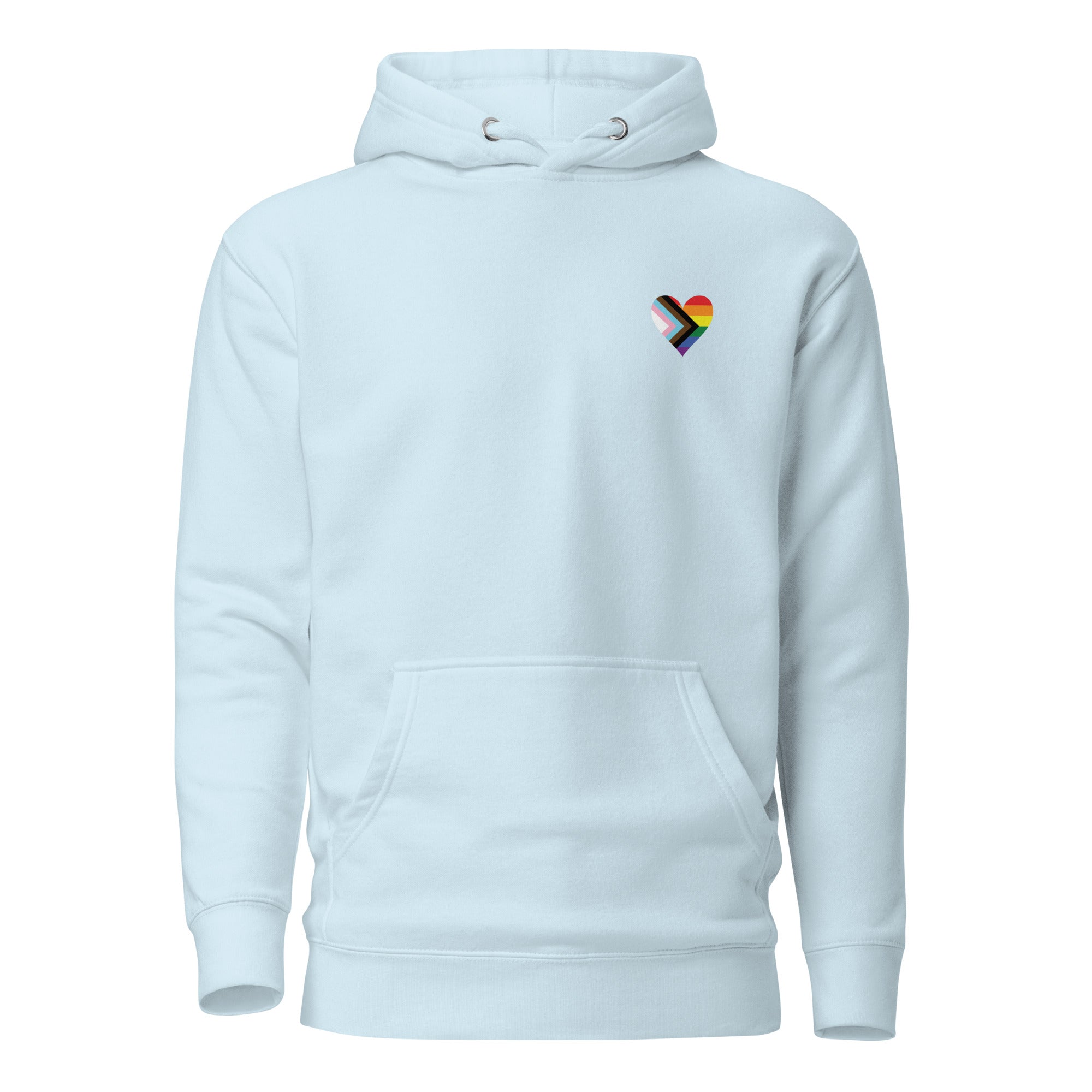 Unisex Hoodie Progress Pride Heart