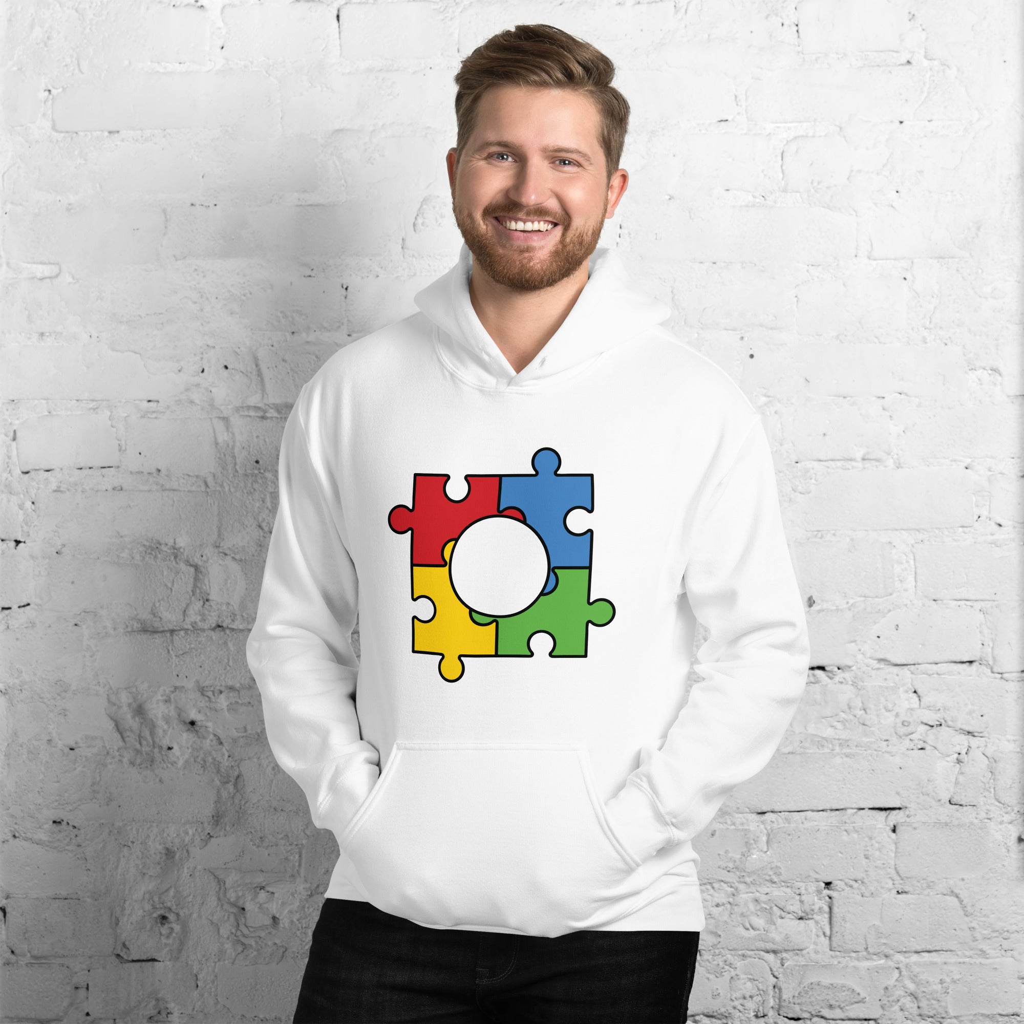 Unisex Hoodie Puzzle
