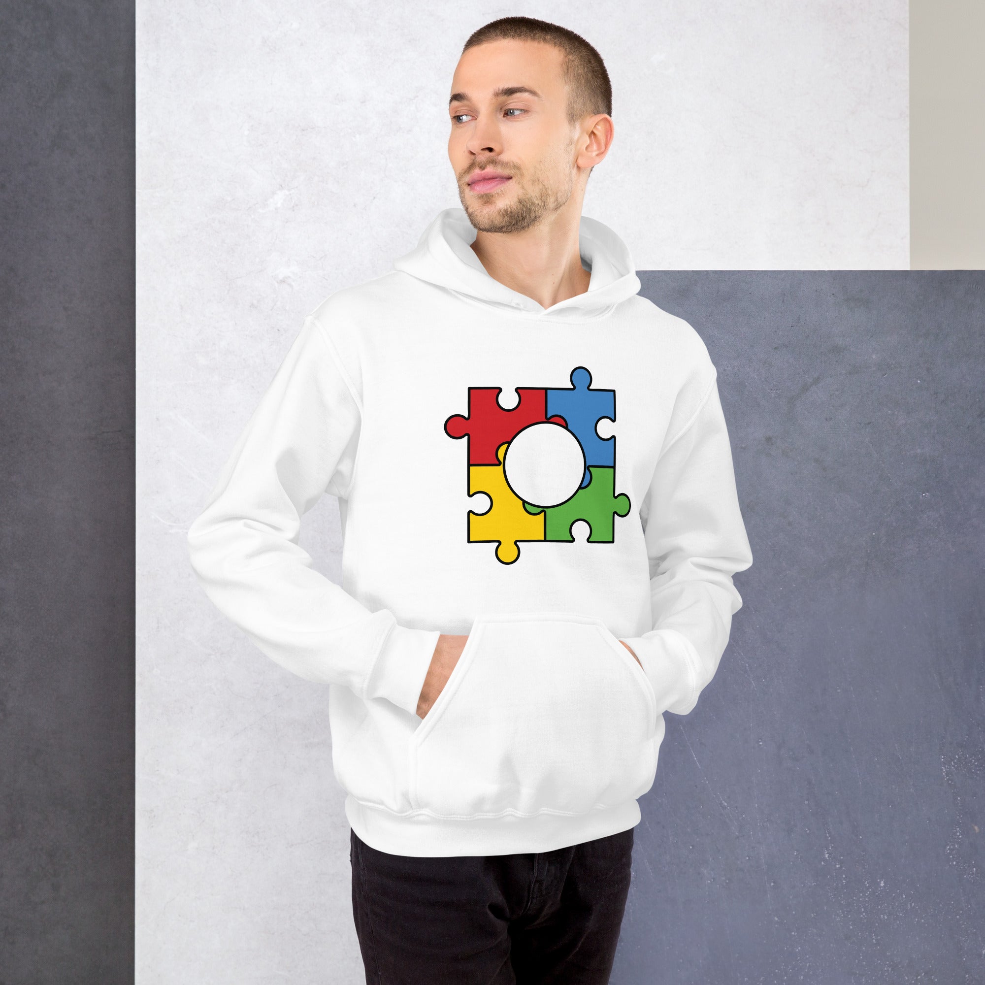 Unisex Hoodie Puzzle