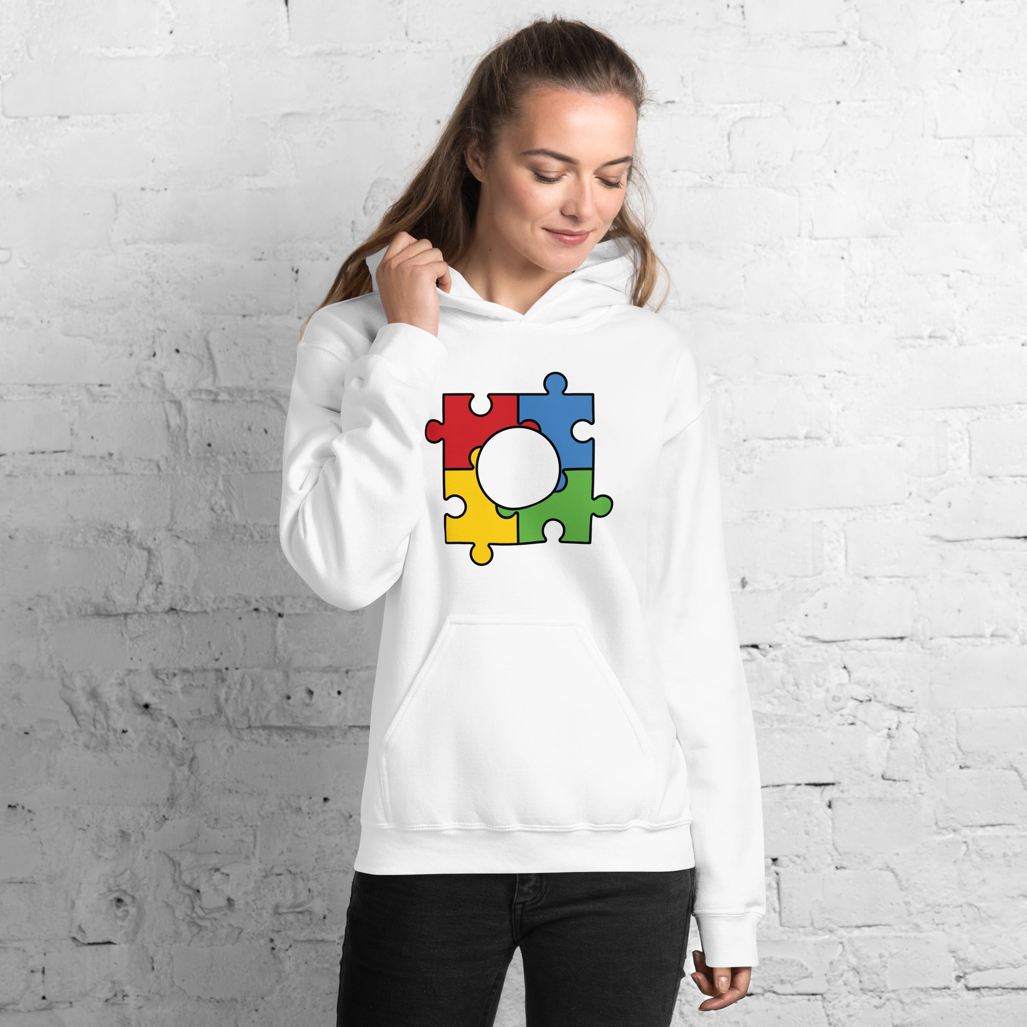 Unisex Hoodie Puzzle