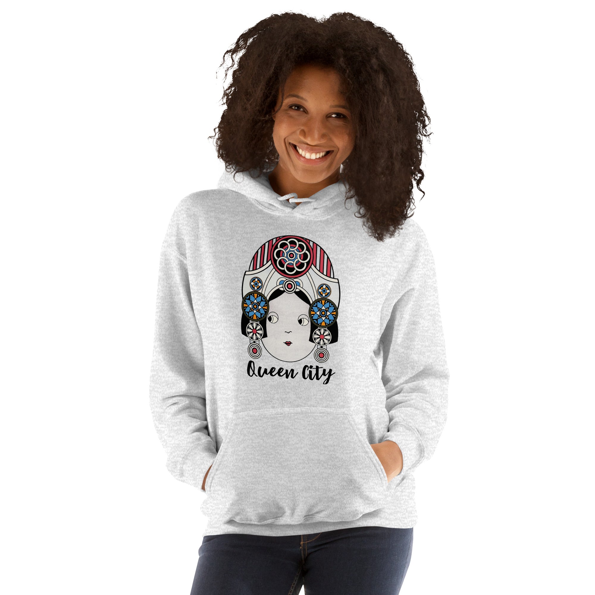 Unisex Hoodie Queen City XII