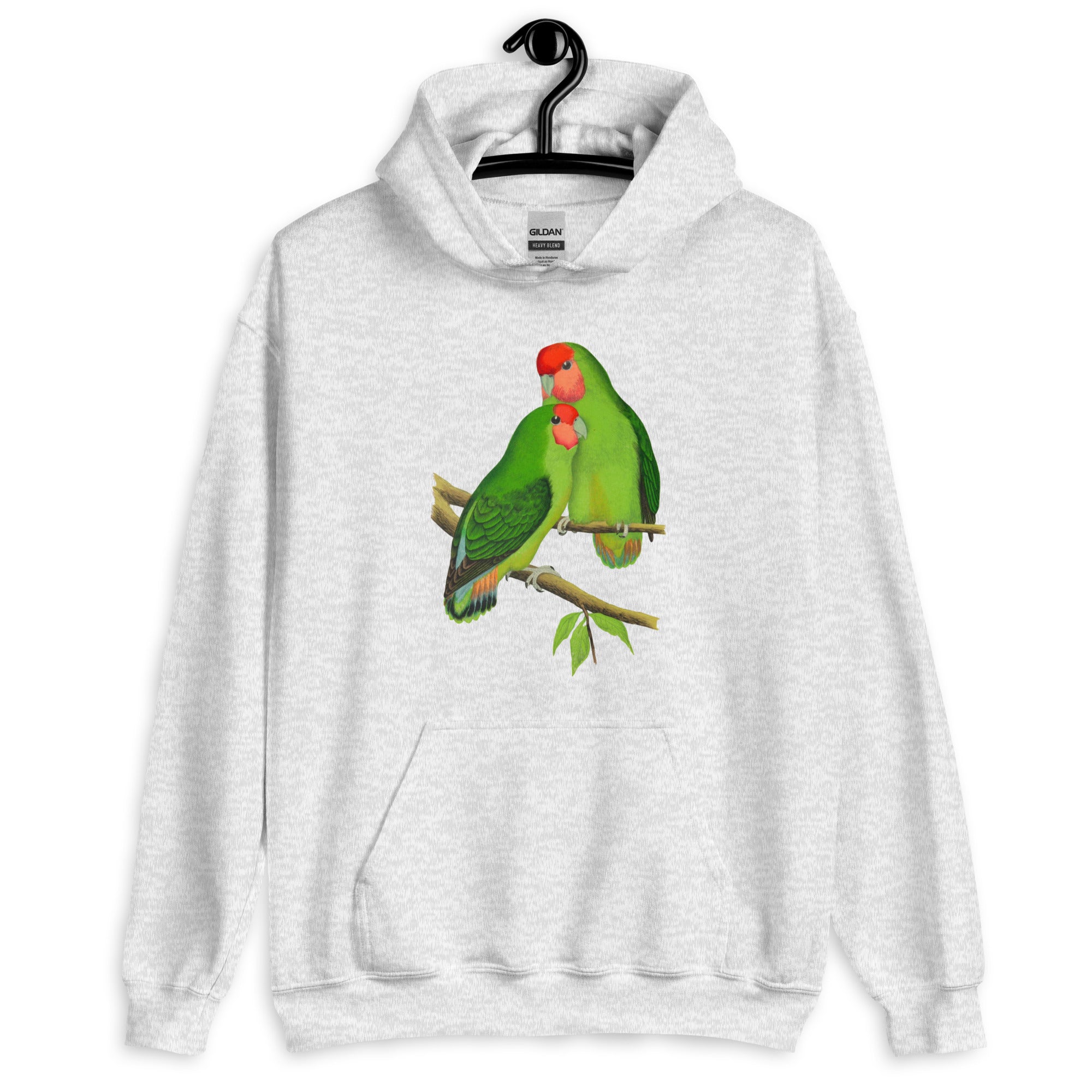 Unisex Hoodie Rosy faced love Birds