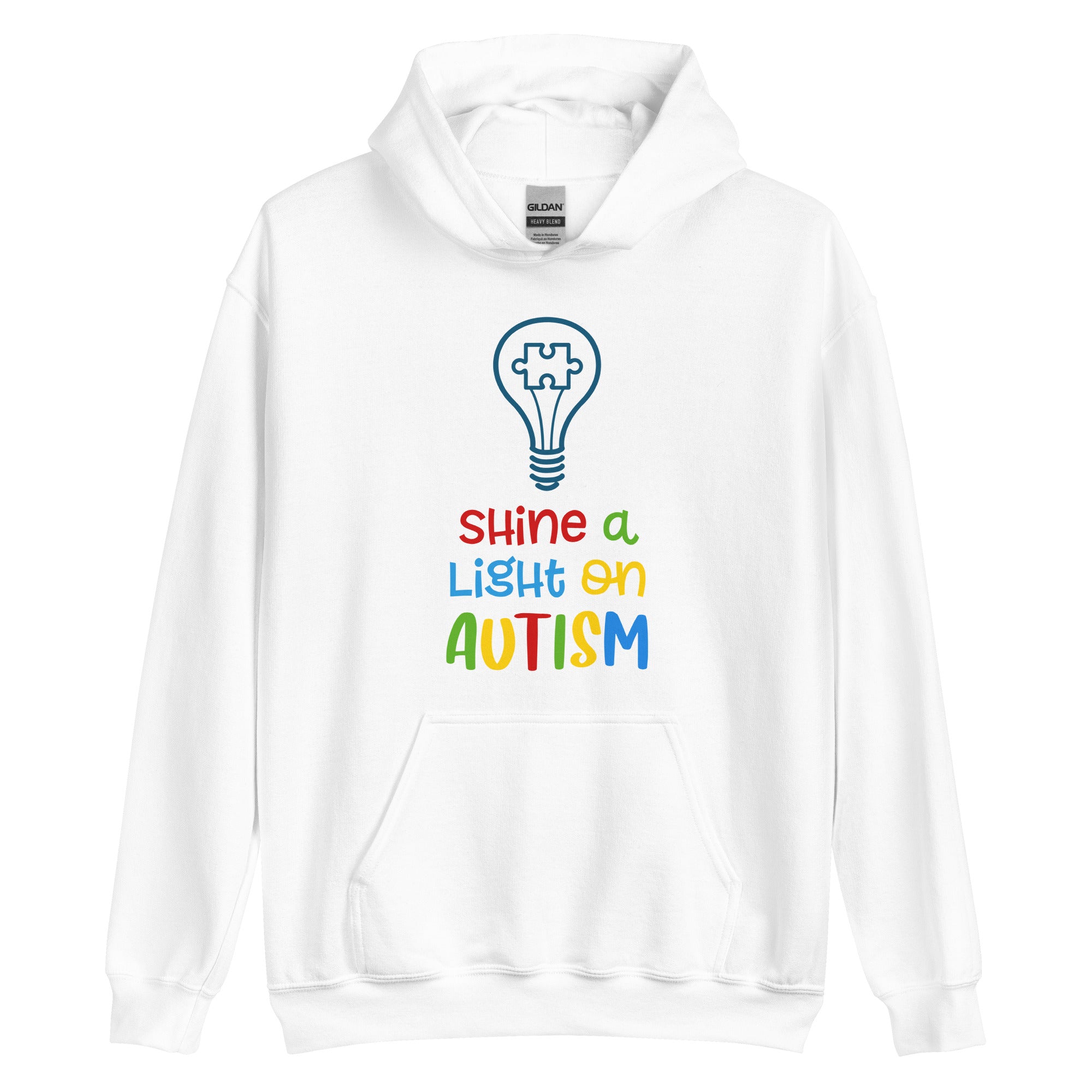 Unisex Hoodie Shine a light on autism