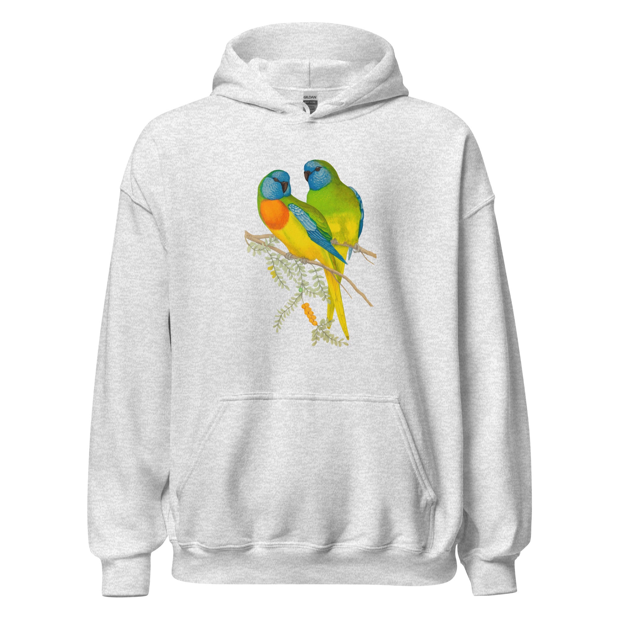 Unisex Hoodie Splendid Parrakeet