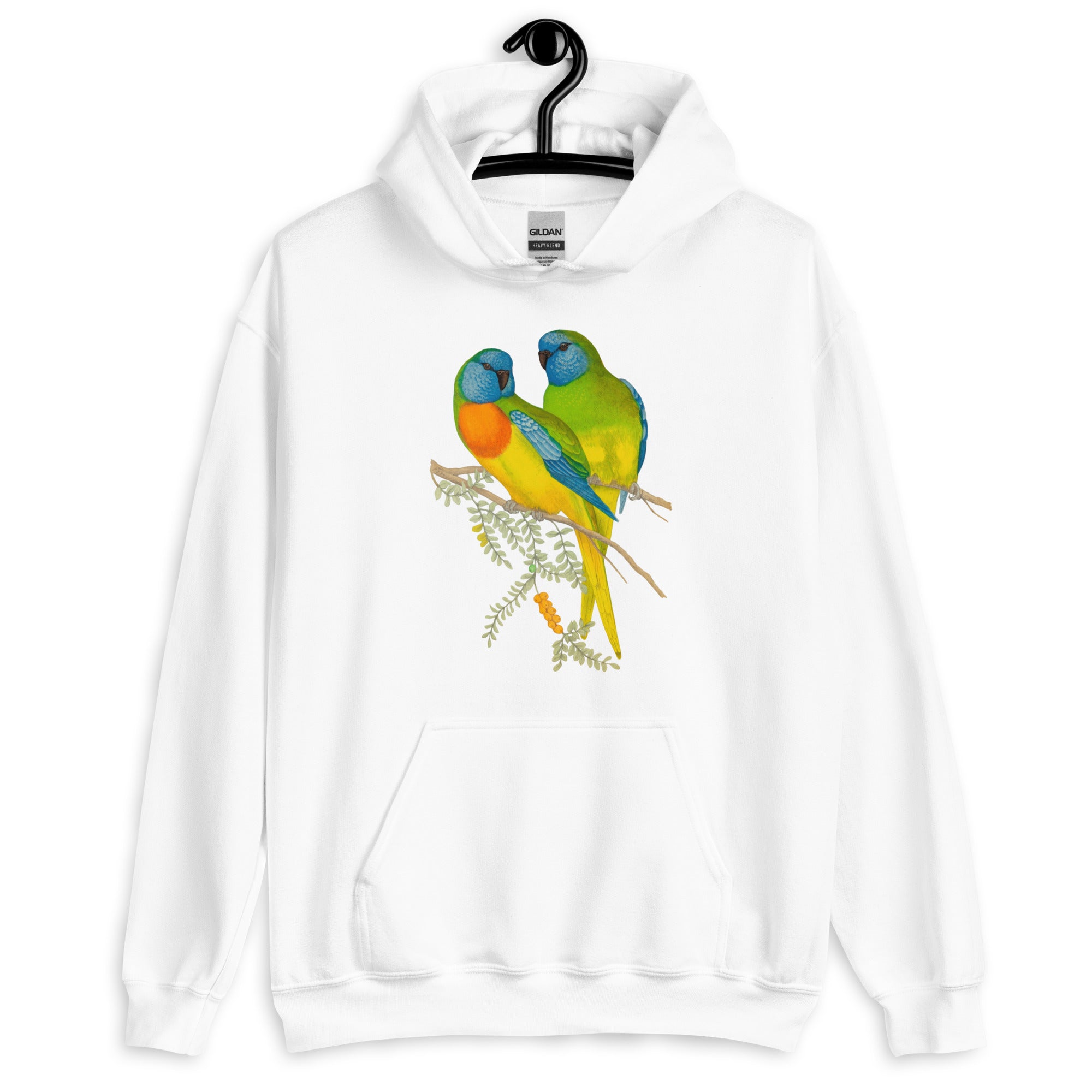 Unisex Hoodie Splendid Parrakeet