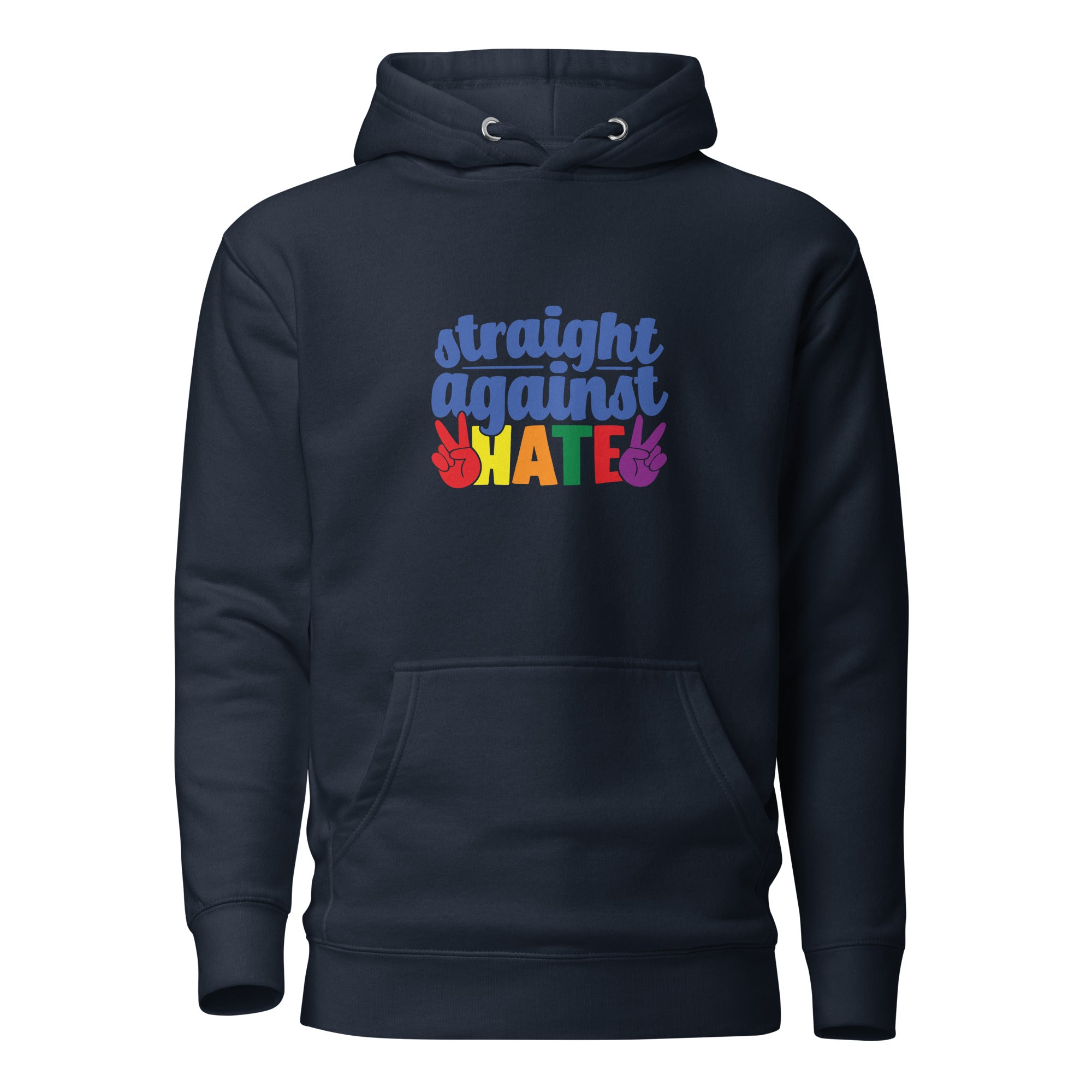 Unisex Hoodie Straight against hate