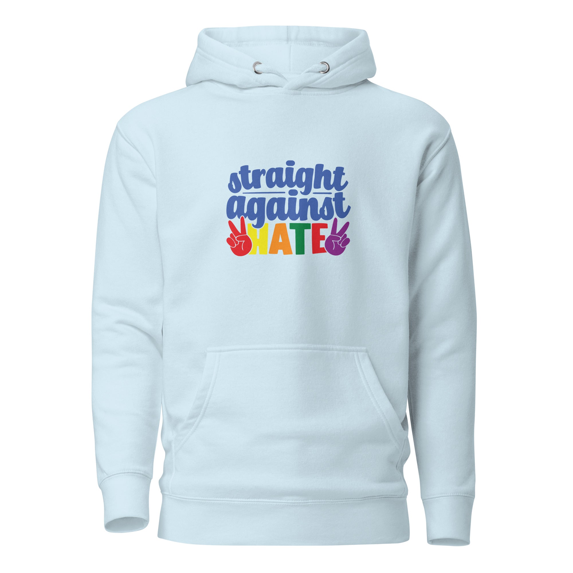 Unisex Hoodie Straight against hate