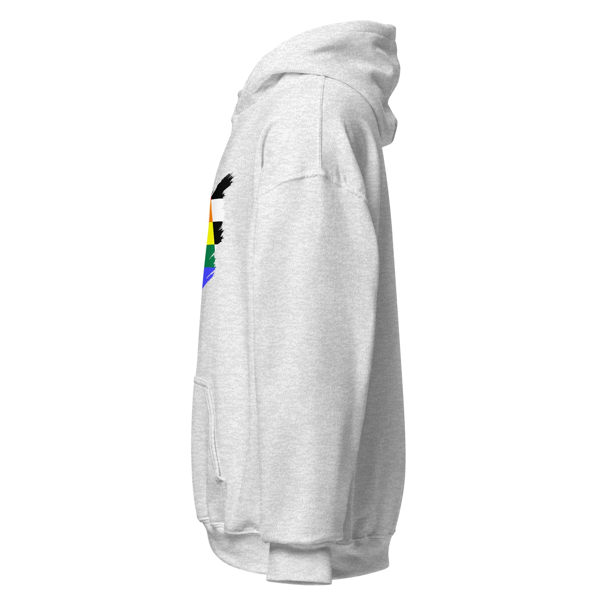 Unisex Hoodie Straight Grunge Flag