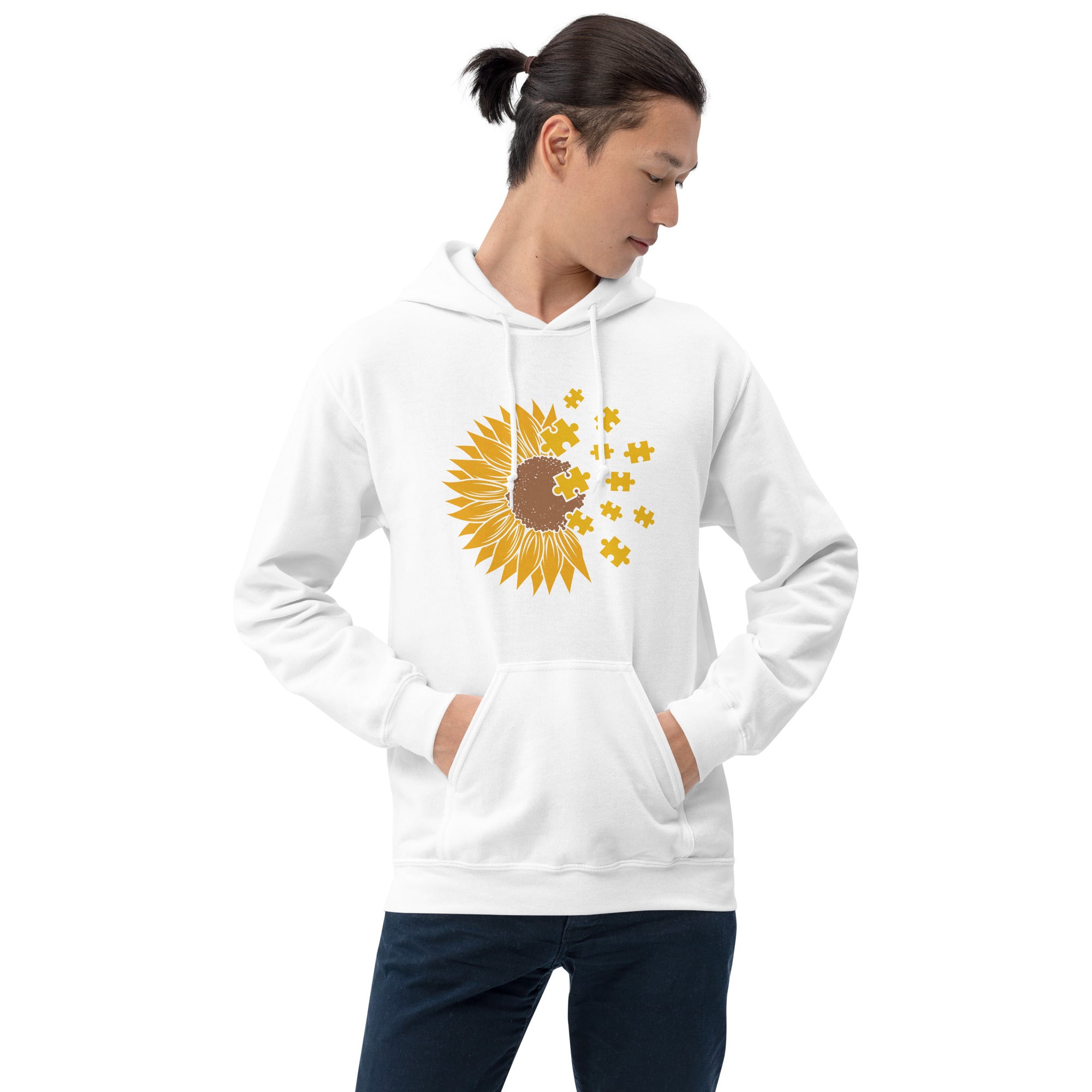 Unisex Hoodie Sunflower Autism