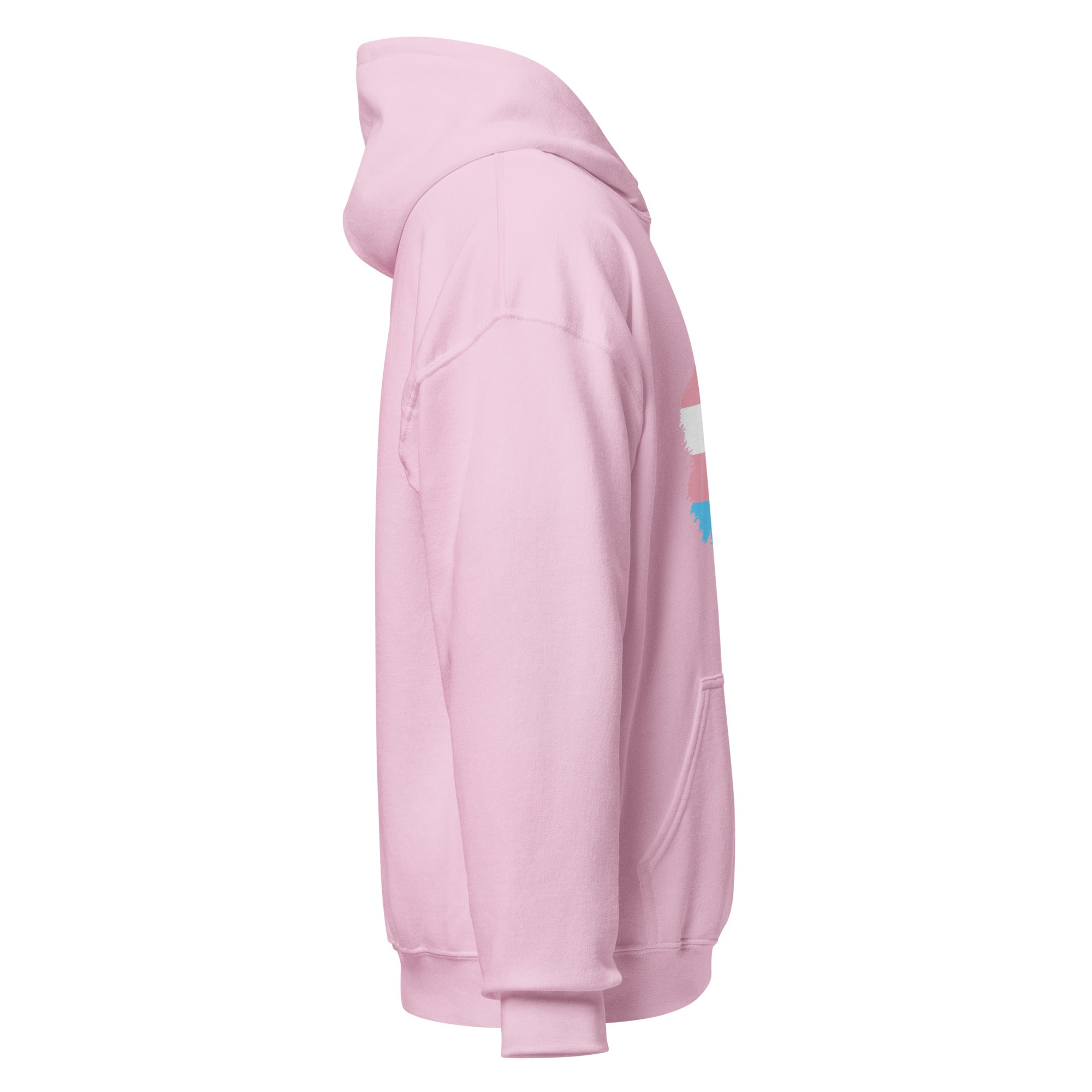 Unisex Hoodie Transgender Grunge Flag