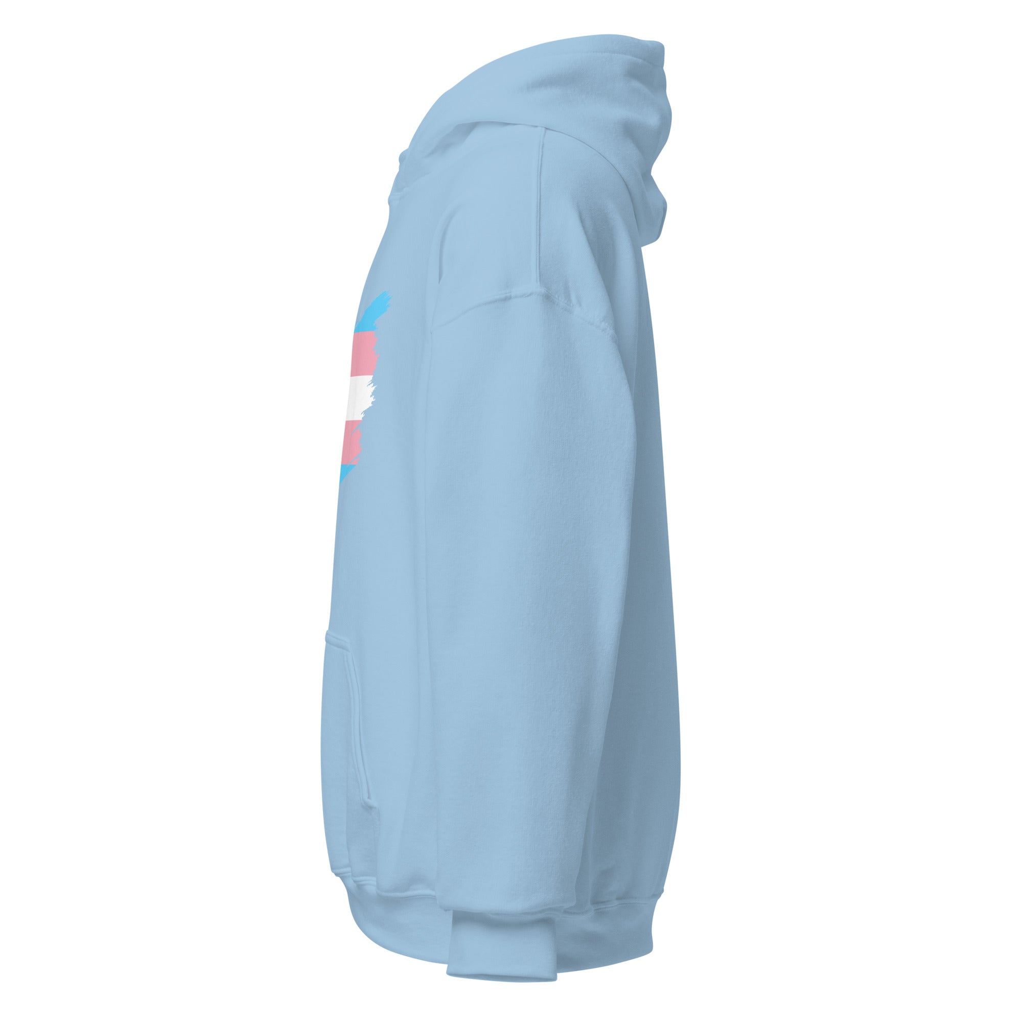 Unisex Hoodie Transgender Grunge Flag