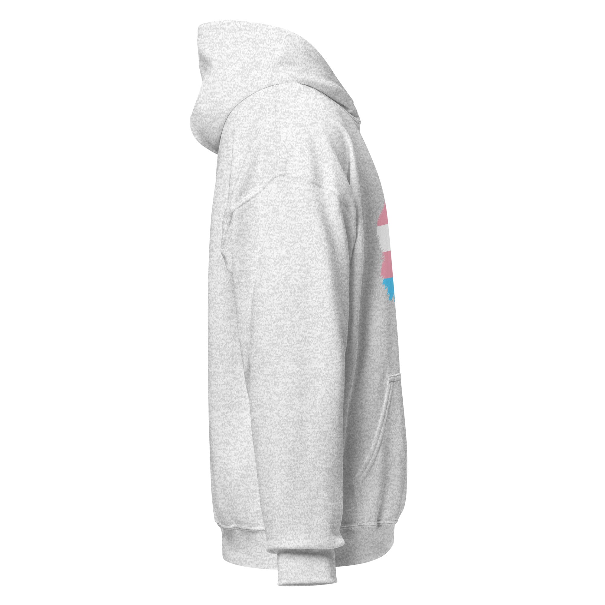Unisex Hoodie Transgender Grunge Flag